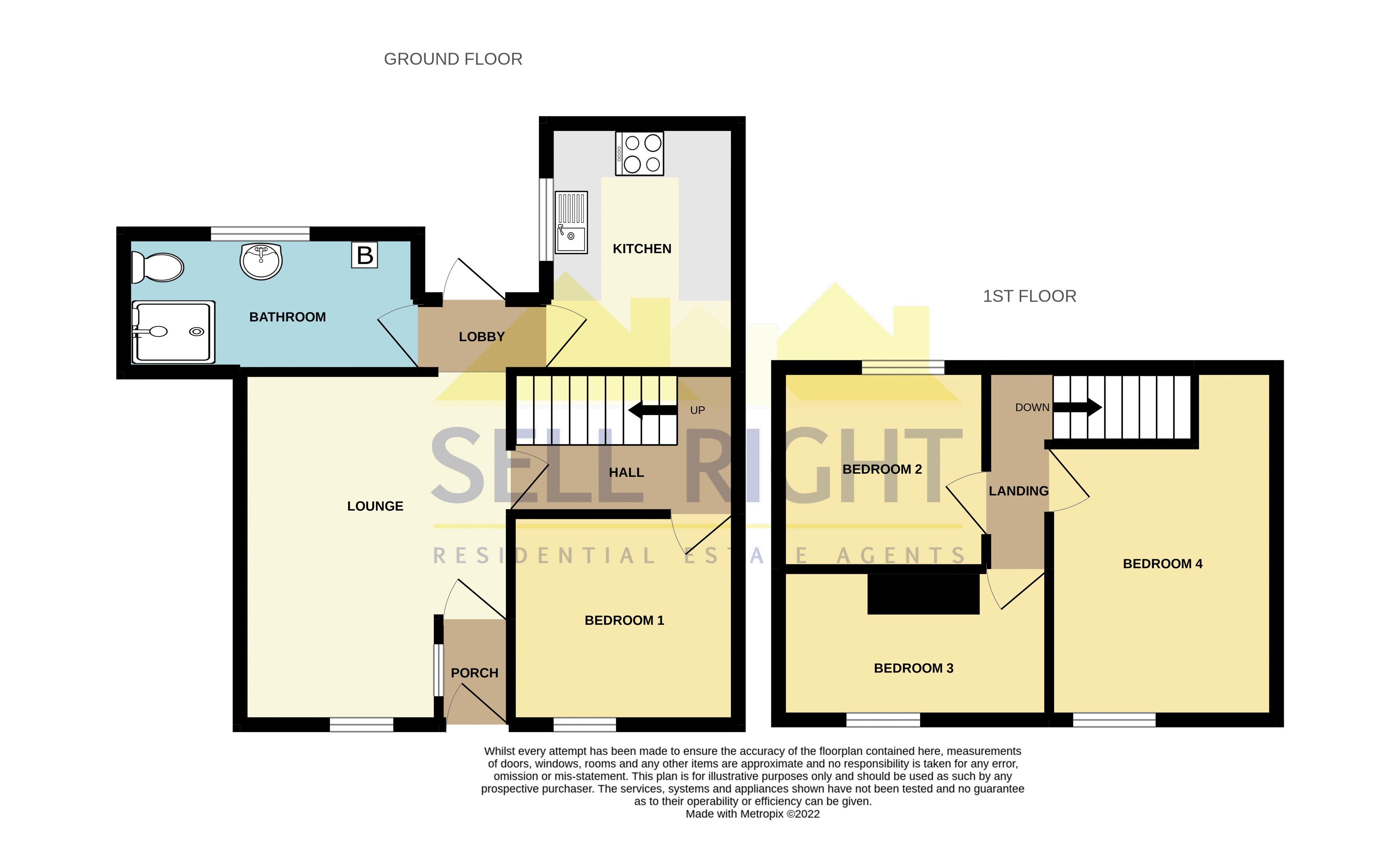 108, Broadway, Pontypridd floorplan