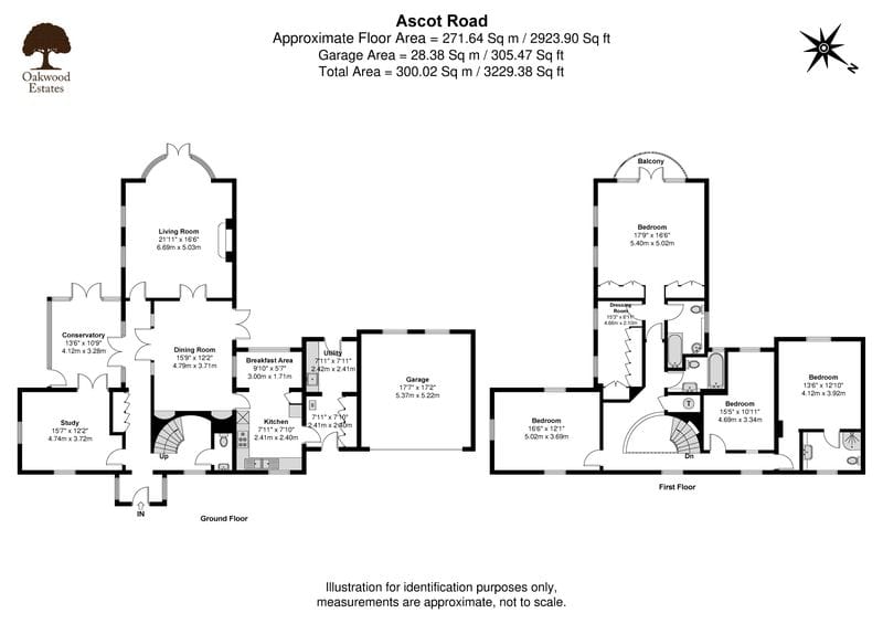 Hawthorne Cottage, Ascot Road, Holyport floorplan