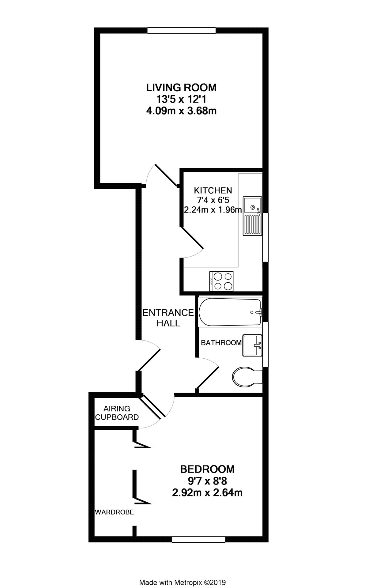 1 Bedrooms Flat to rent in Manuka Court, 142 High Street, Sandhurst, Berkshire GU47