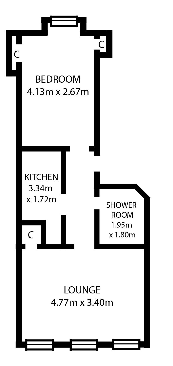 1 Bedrooms Flat for sale in G/L, 604 Tollcross Road, Glasgow G32