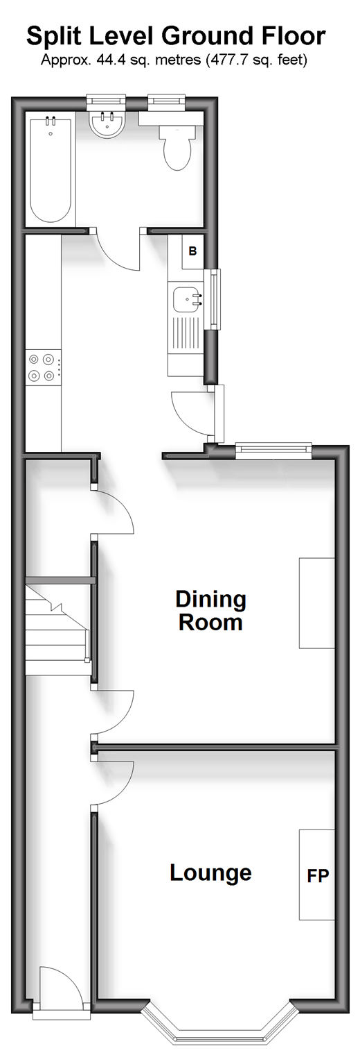 Tonbridge Road, Maidstone, Kent ME16, 3 bedroom terraced house for sale