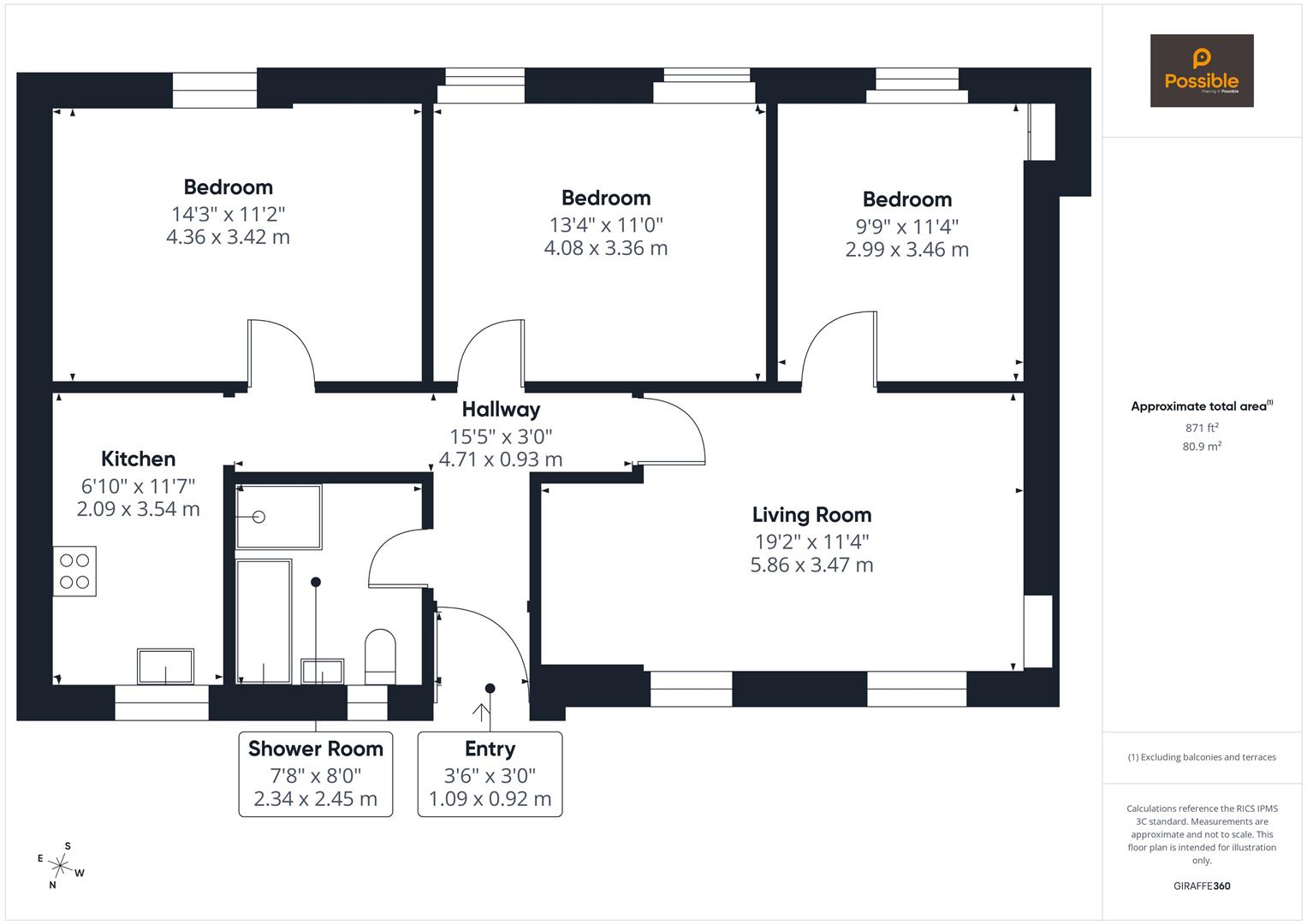 108, Tulloch Terrace, Perth floorplan