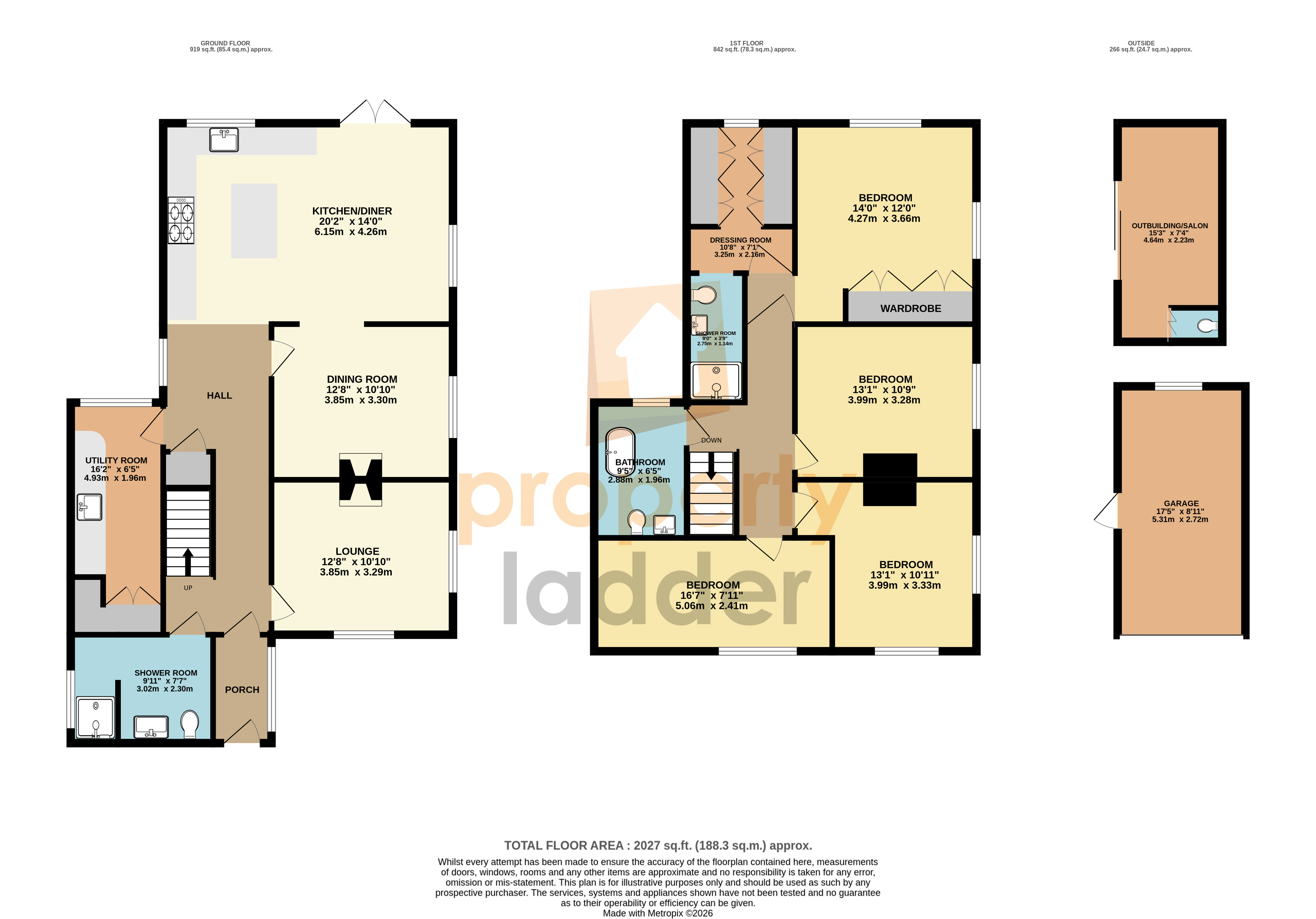 26, Oak Lane, Norwich floorplan