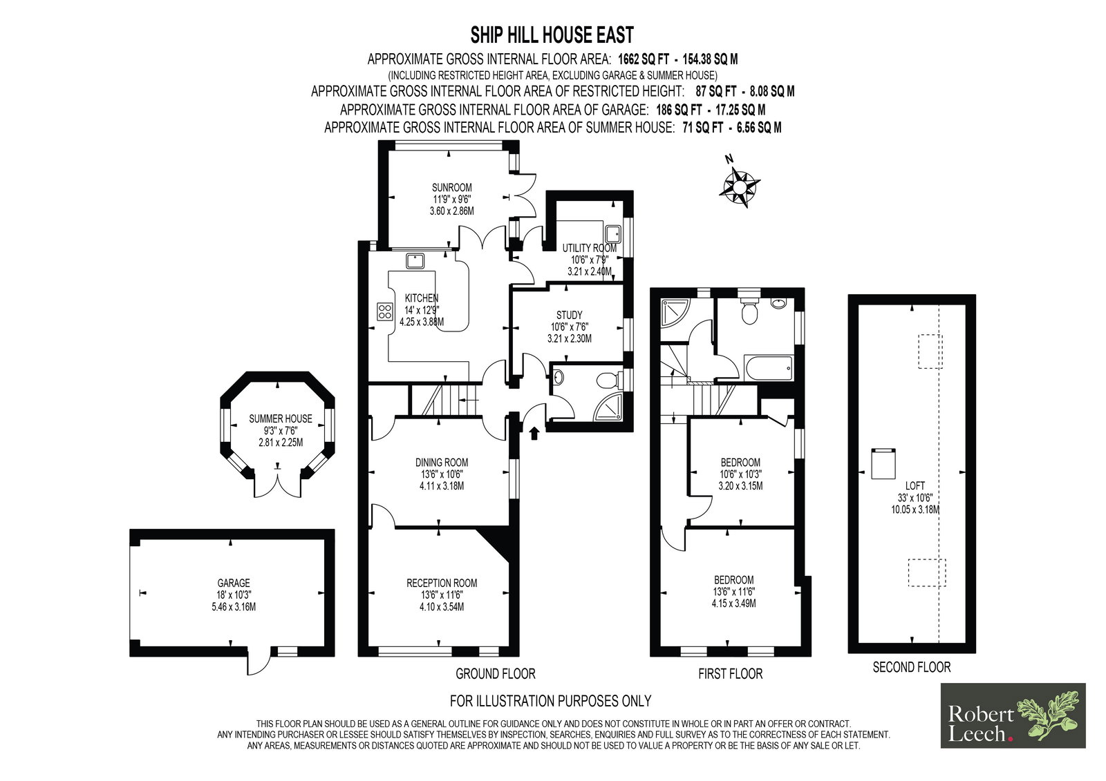 Ship Hill House East, Ship Hill, Westerham floorplan