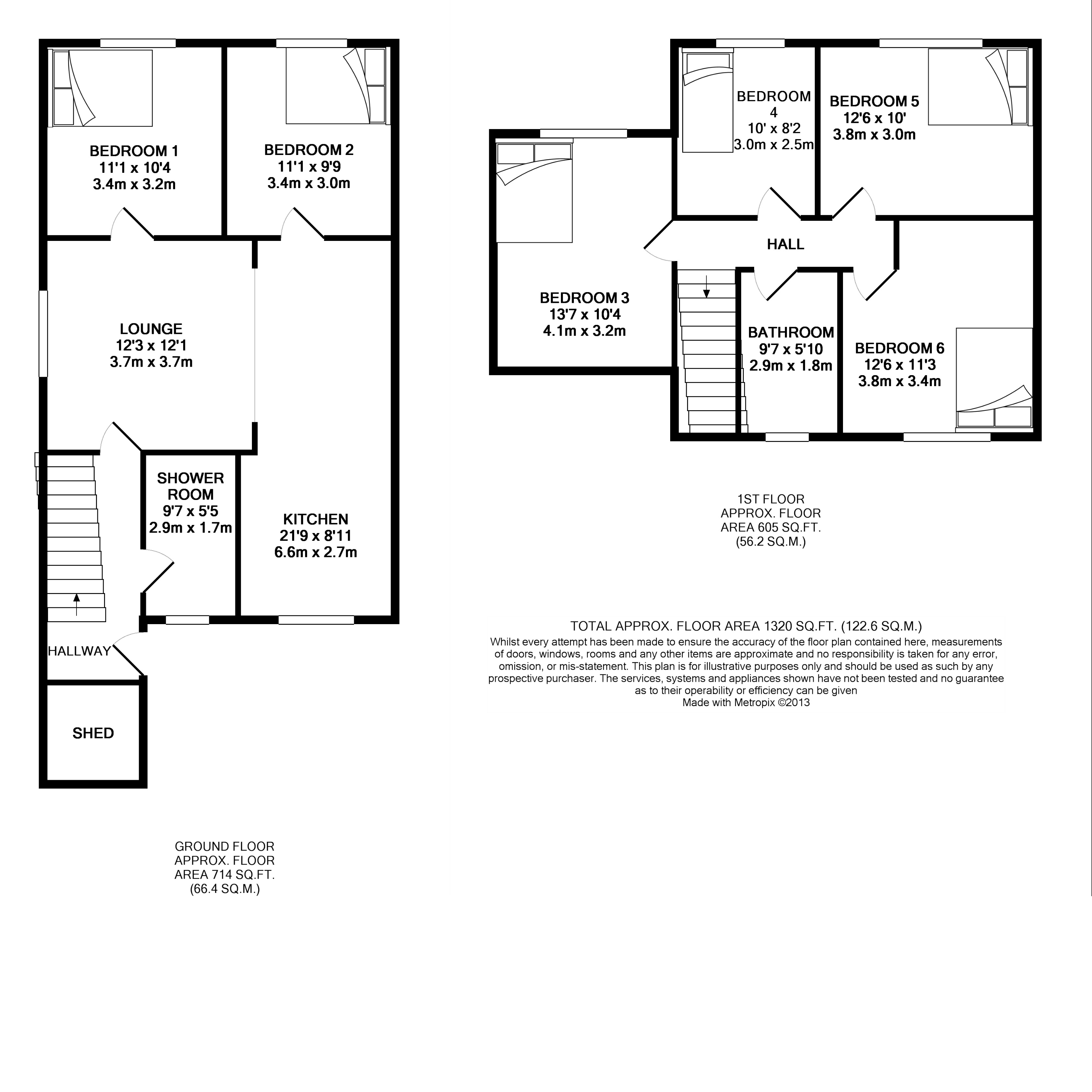 42, Downs Road, Canterbury floorplan
