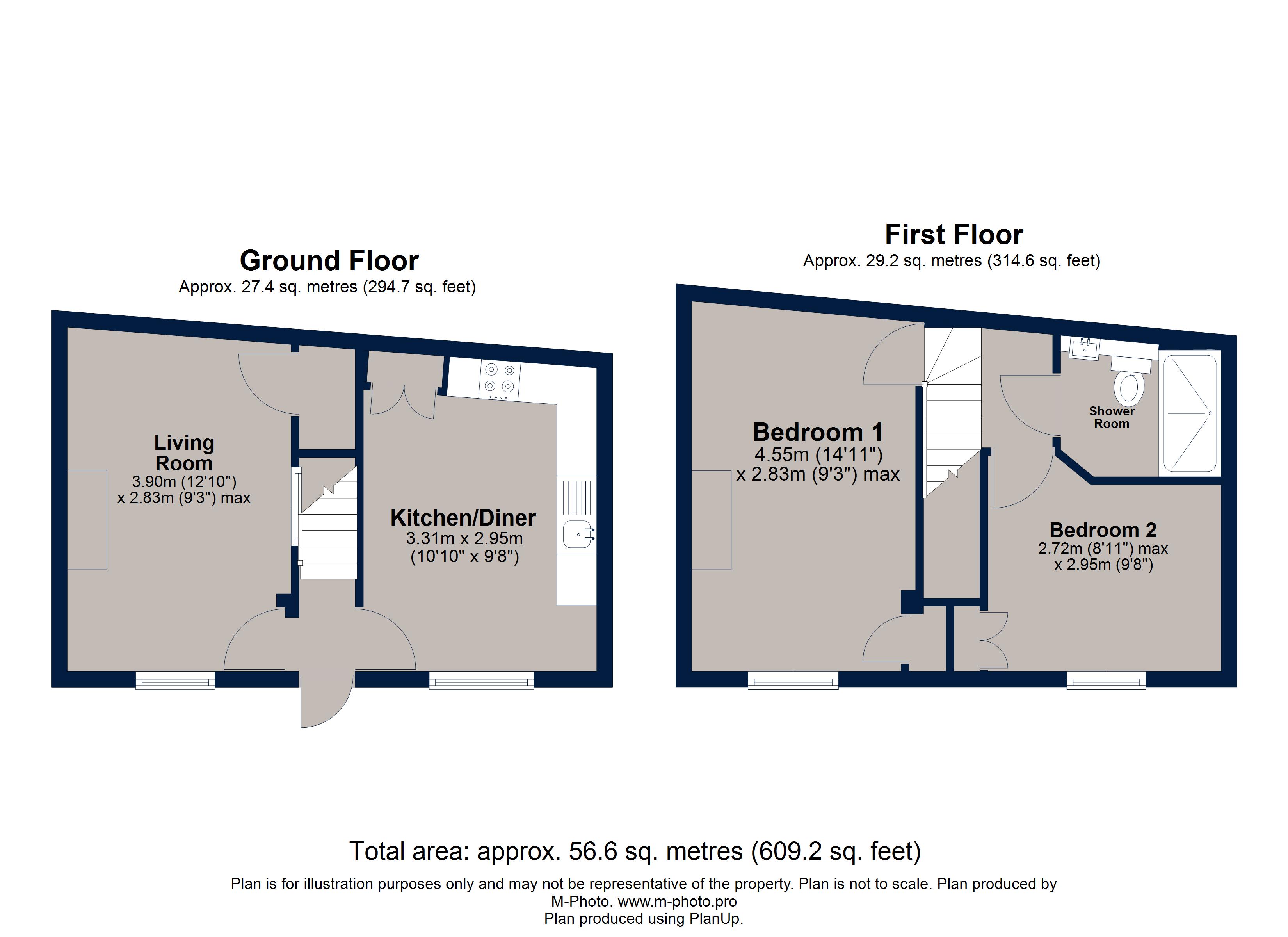 Crown Cottage, 3, Toons Yard, Uppingham floorplan