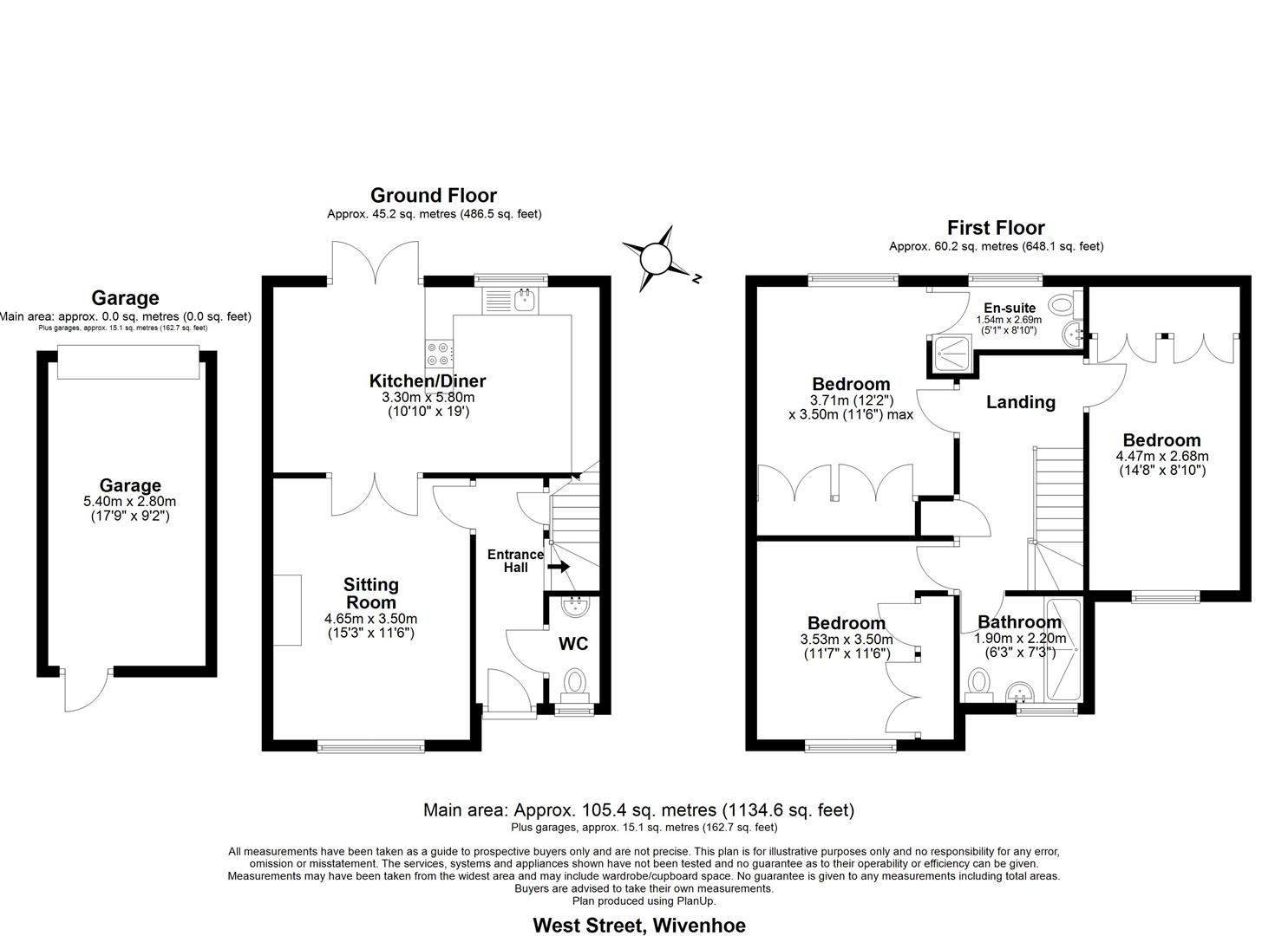 40, West Street, Colchester floorplan