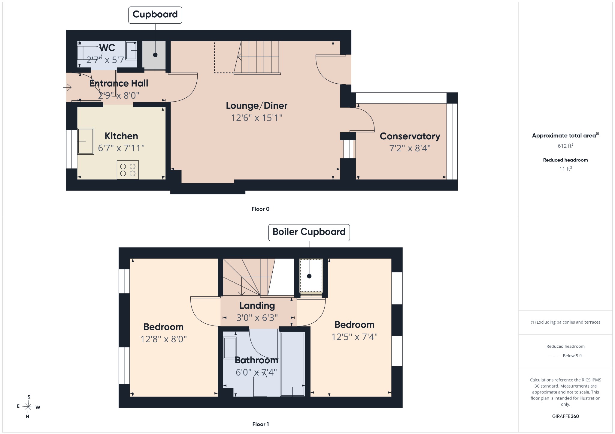 25, Melton Close, Norfolk floorplan