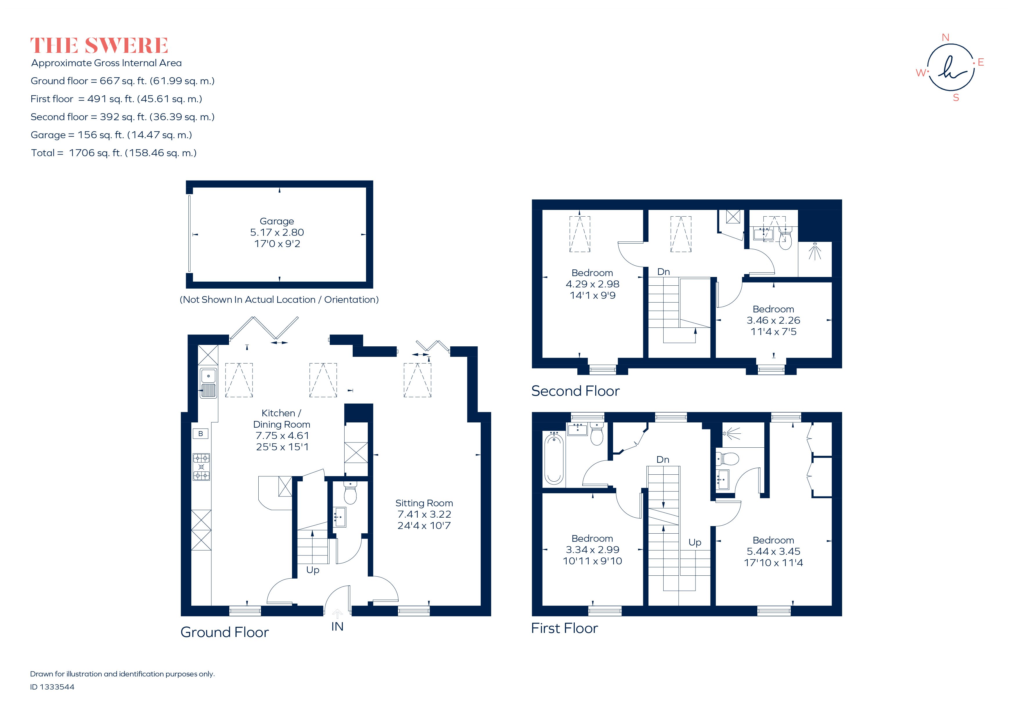 16, The Swere, Deddington floorplan