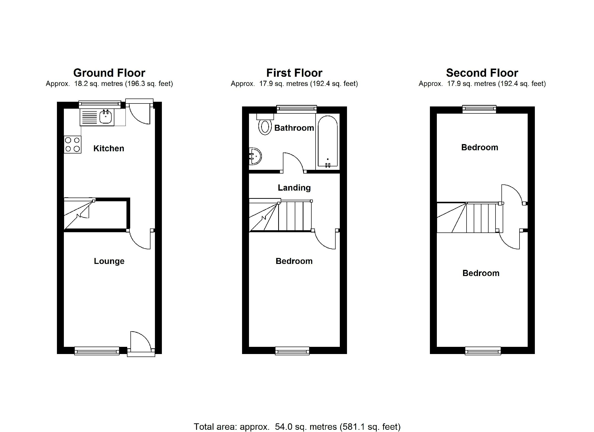 3 Bedrooms Terraced house to rent in Heywood Street, Congleton CW12
