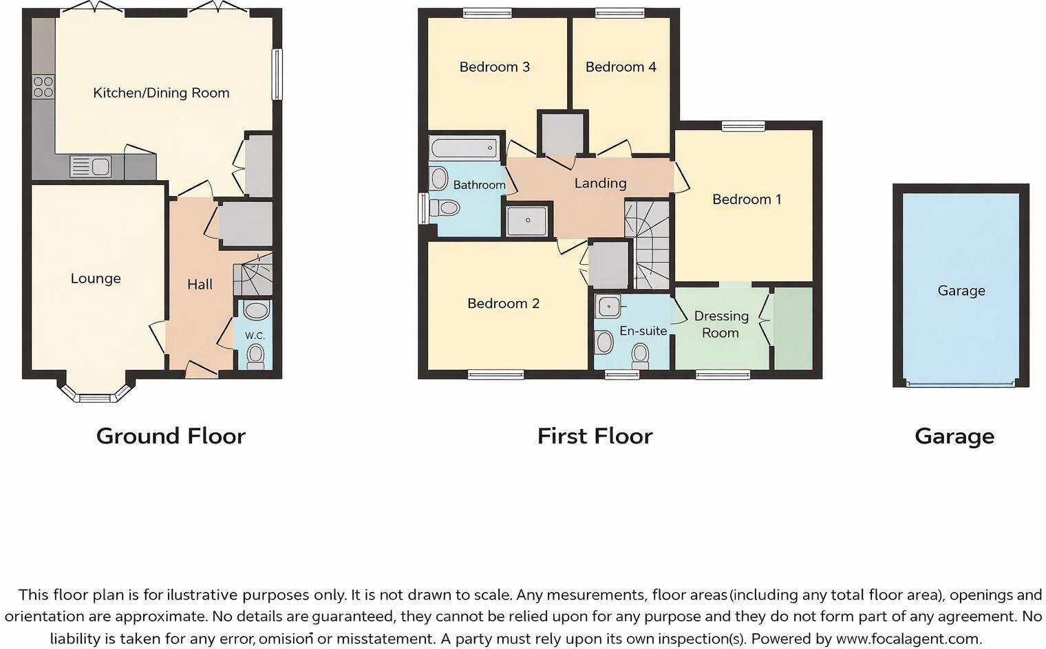 5, Derwent Drive, Doncaster floorplan