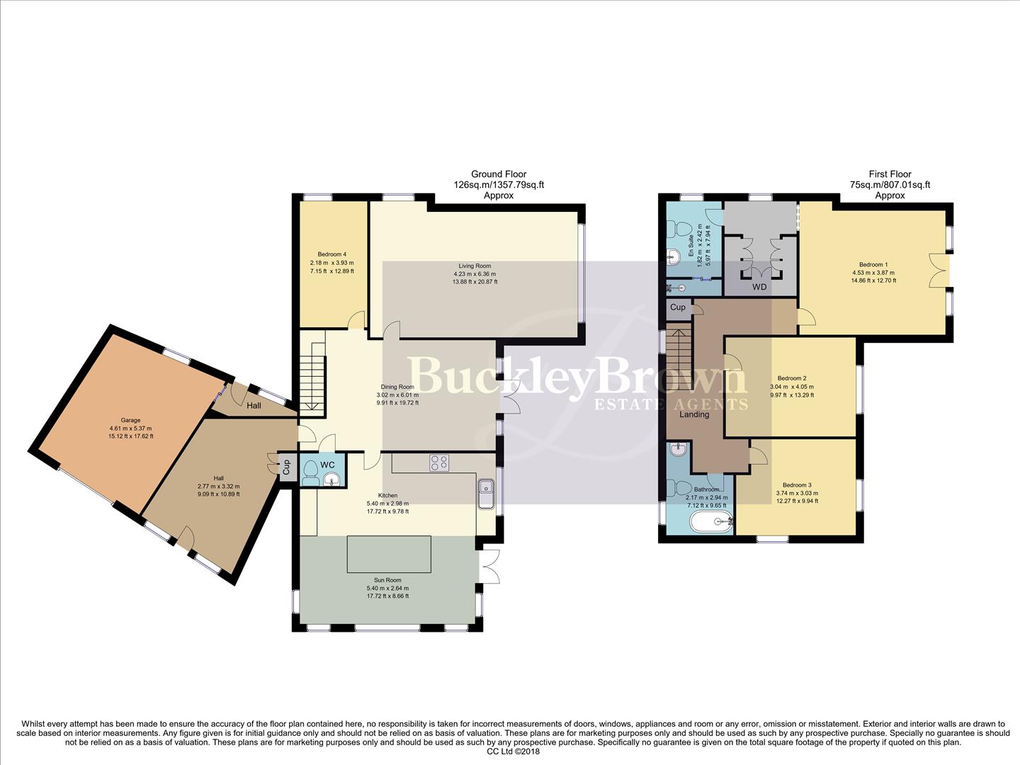 Oak Bank Close, Mansfield floorplan