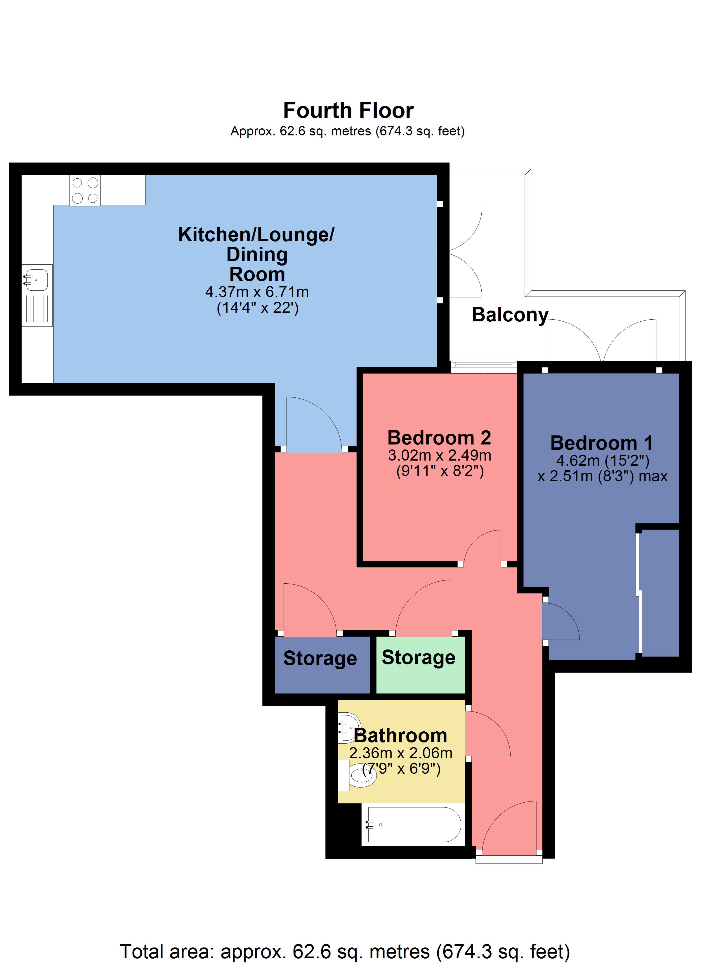 2 Bedrooms Flat for sale in Wilmington Close, Watford, Hertfordshire WD18