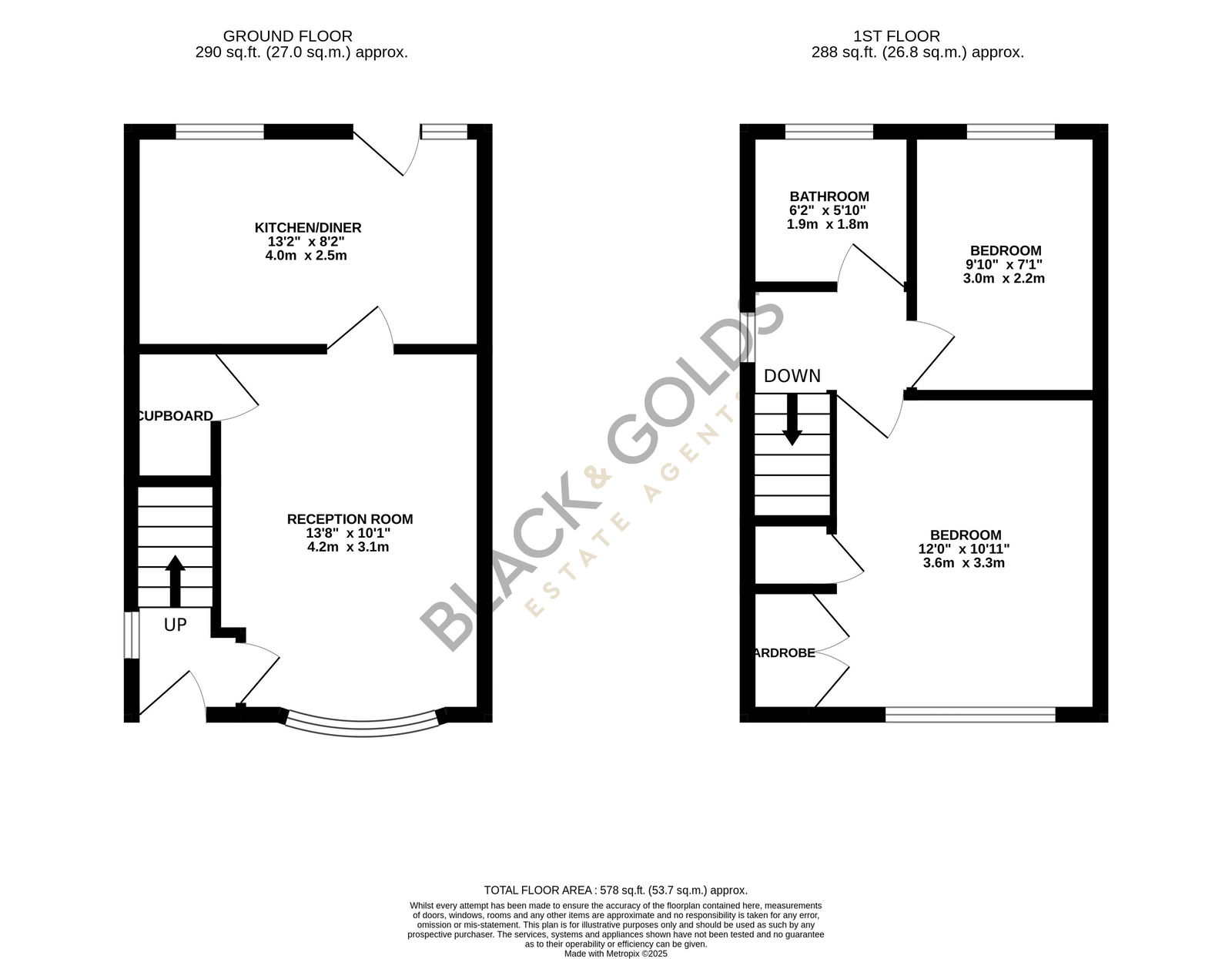 148, Gospel Lane, Birmingham floorplan