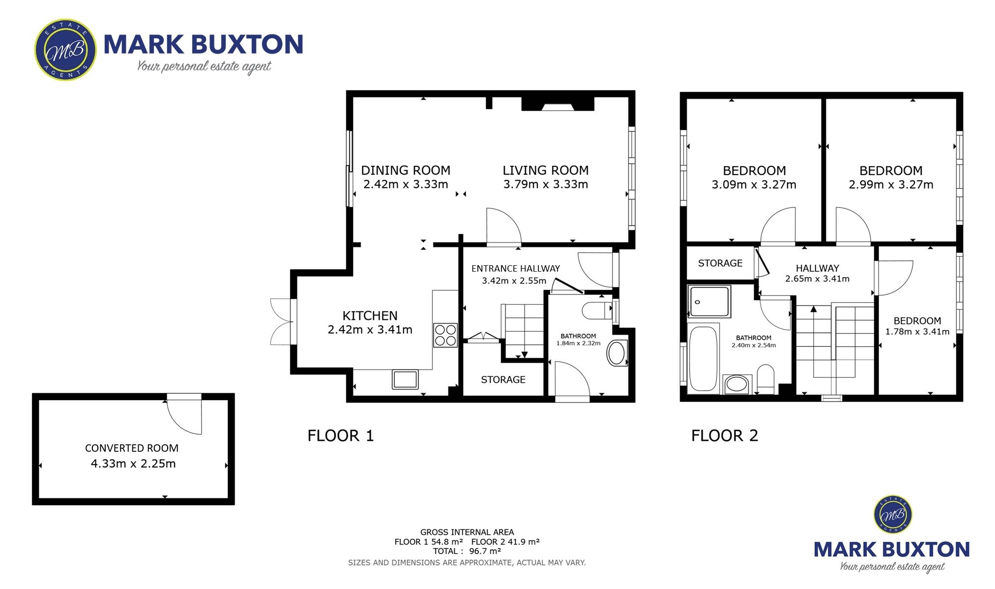 8 Cross May Street, Newcastle under Lyme floorplan