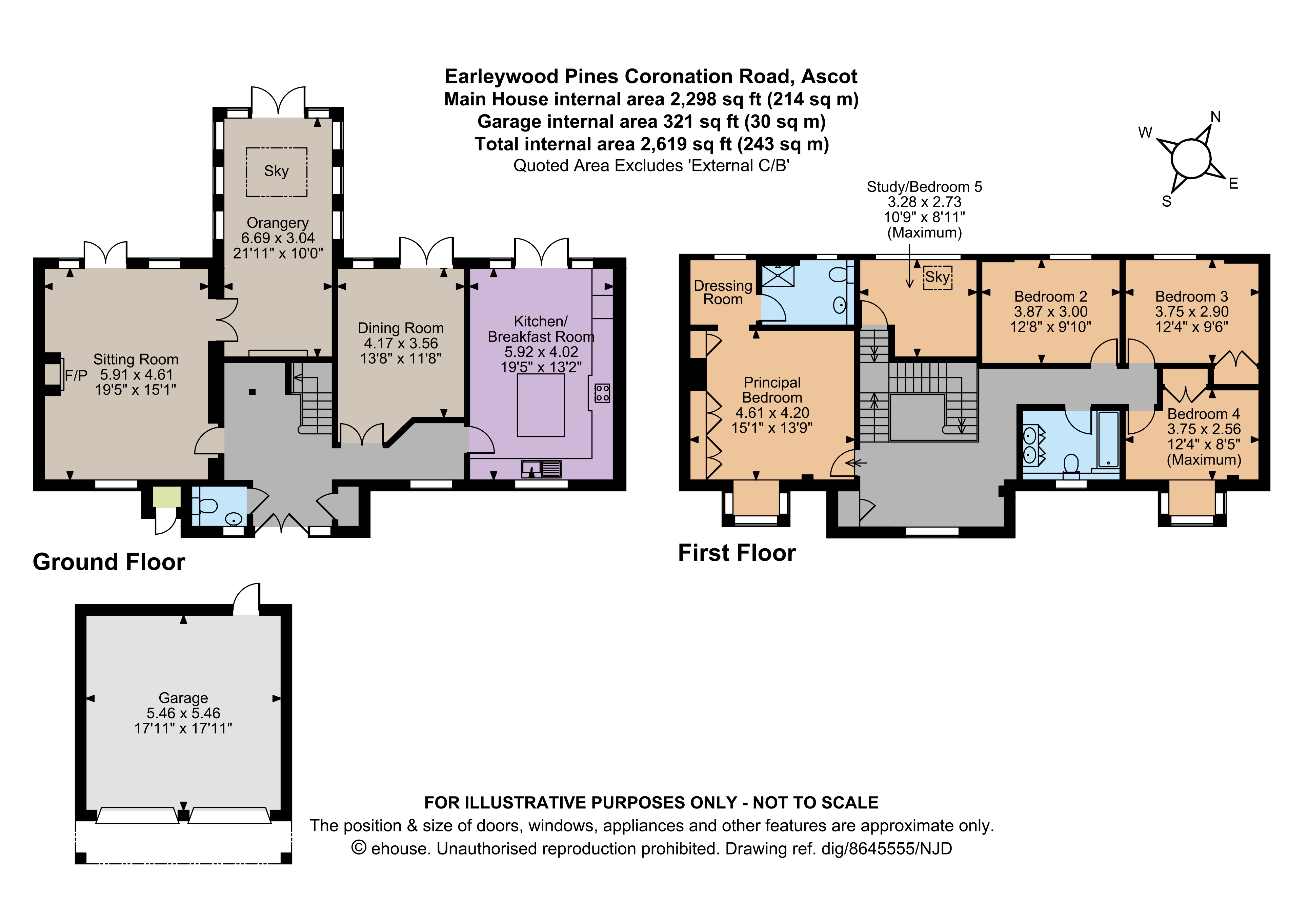 3 Earleywood Pines,, Coronation Road, Berkshire floorplan