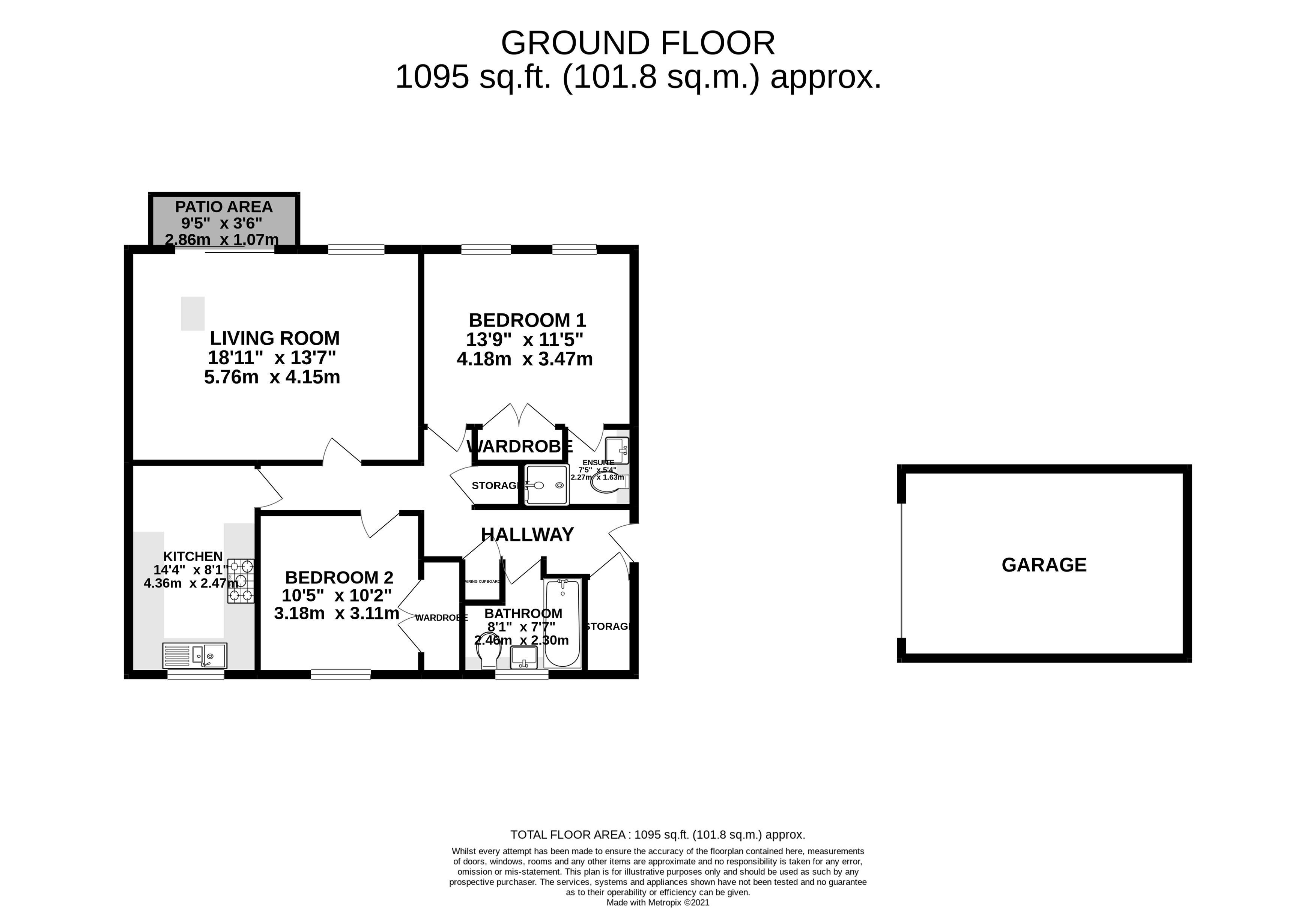 Collingwood Rise, Surrey floorplan