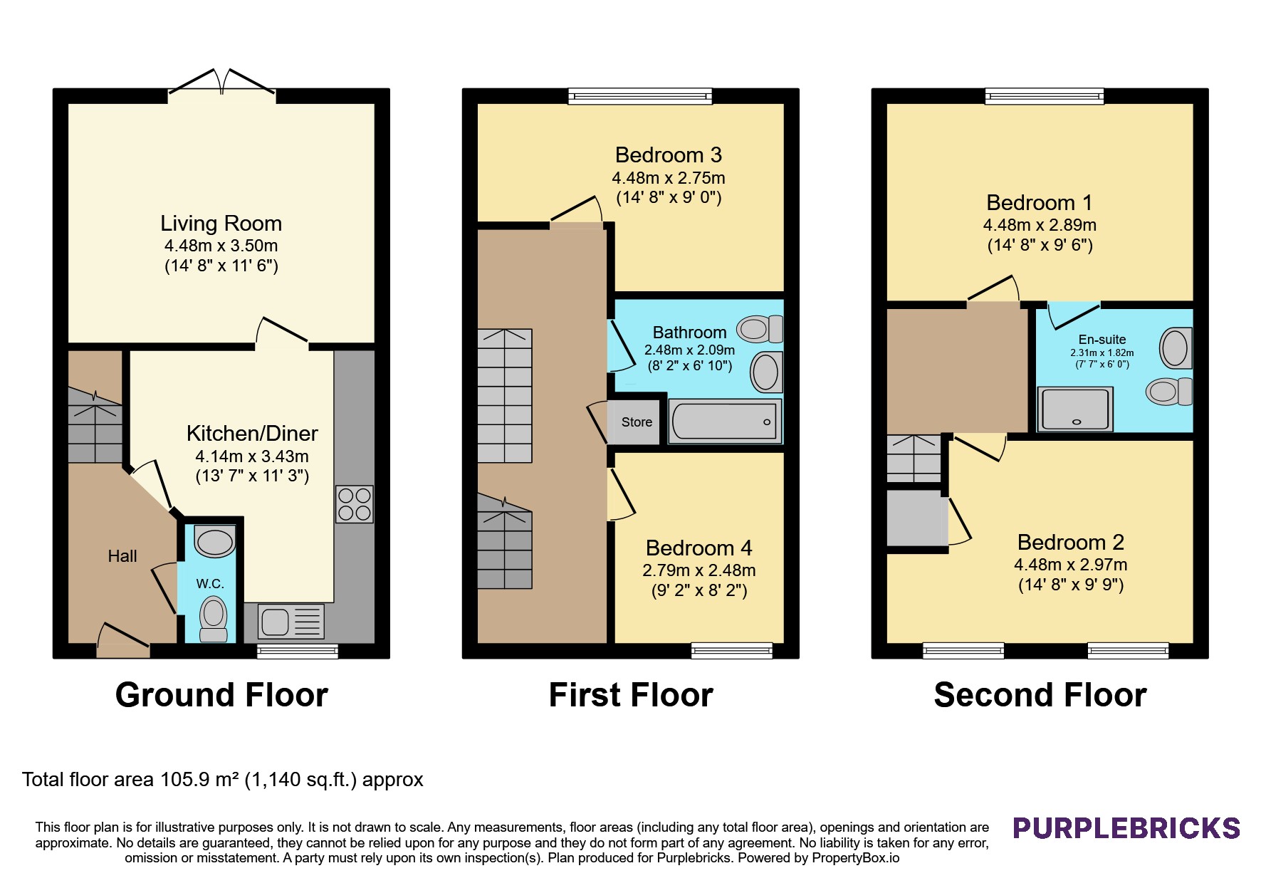 49, Exeter Road, Bootle floorplan