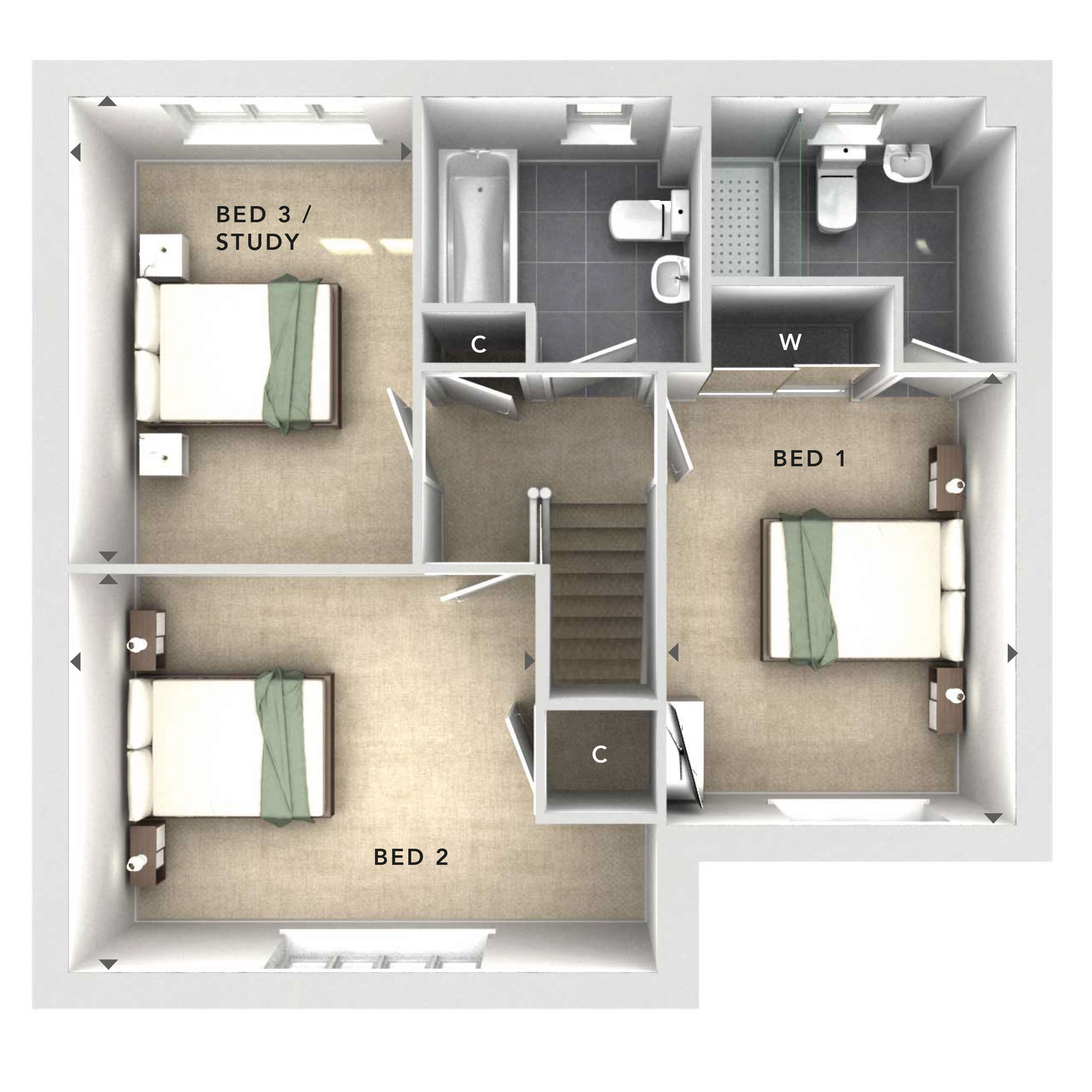 245, Scalford Road, Melton Mowbray floorplan