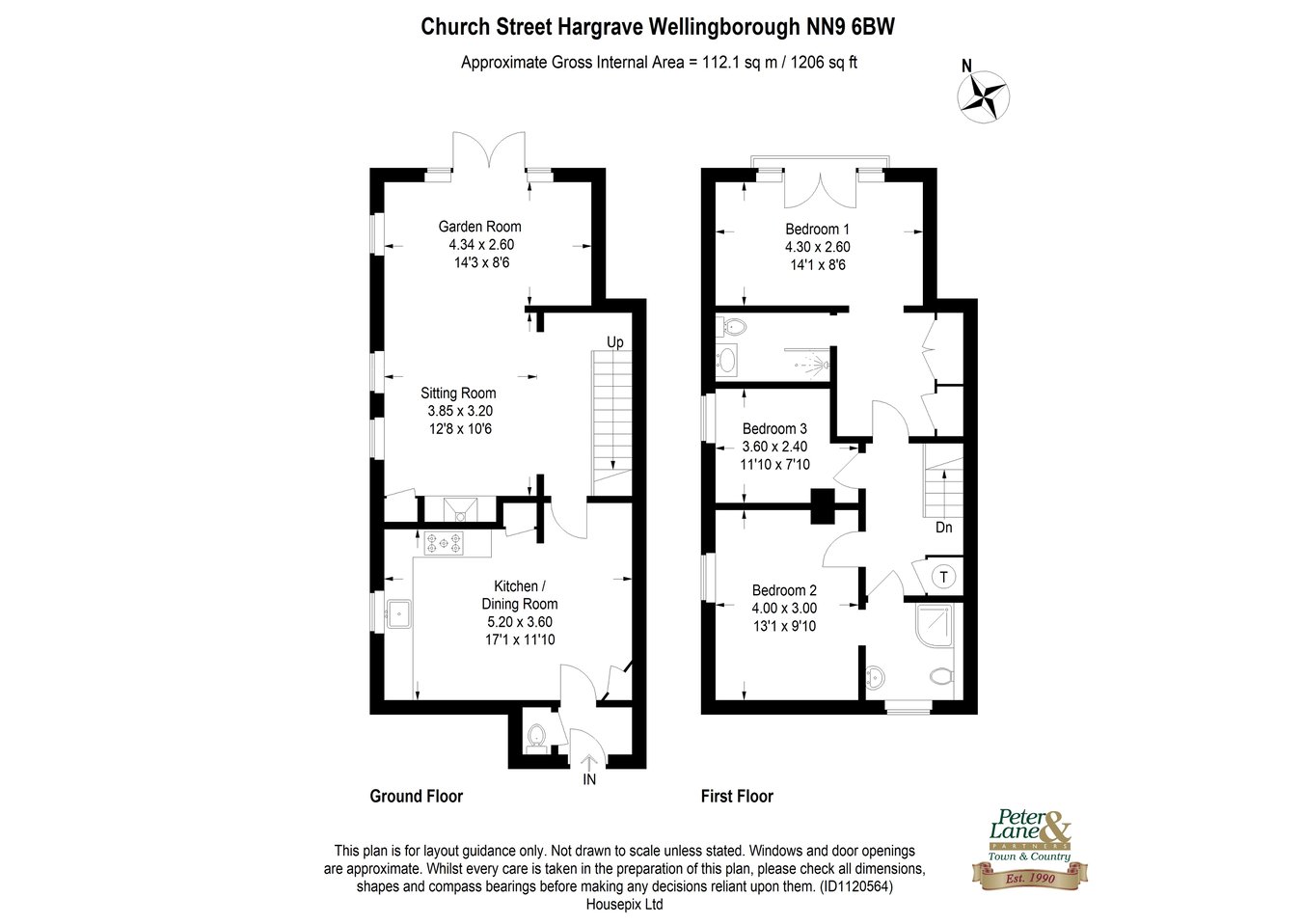 Tulip Cottage, Church Street, Wellingborough floorplan