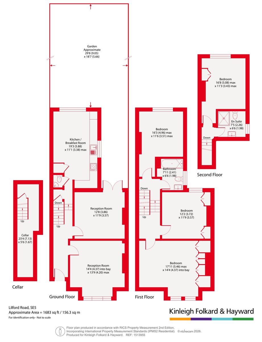 76, Lilford Road, London floorplan