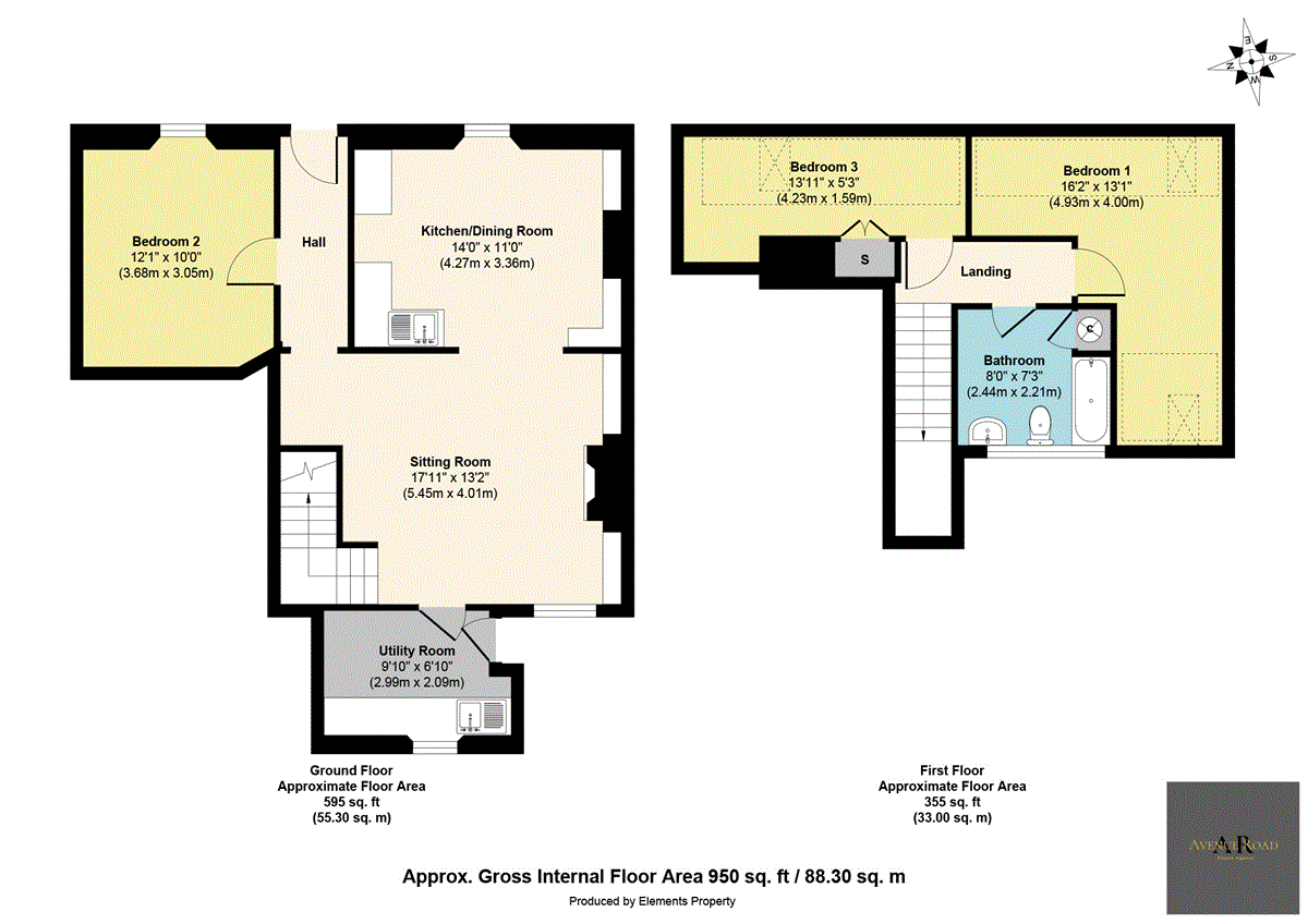 4 Cloverfoot Cottages, Edinburgh floorplan