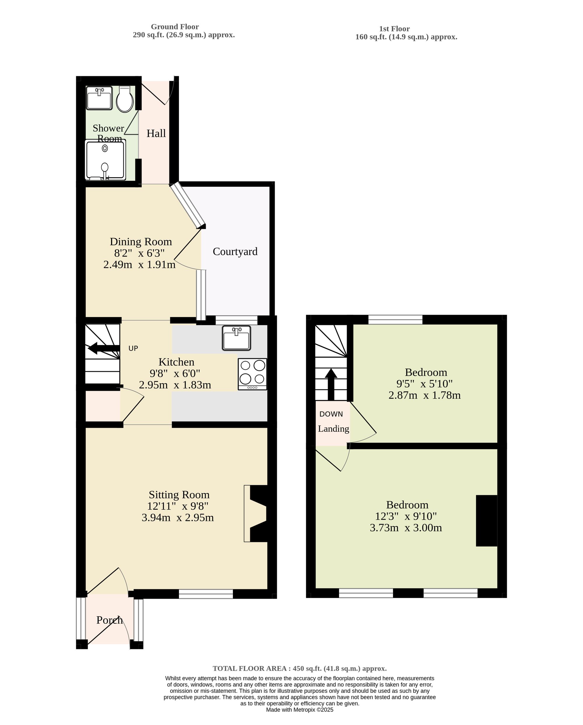 127 Beach Road, Great Yarmouth floorplan