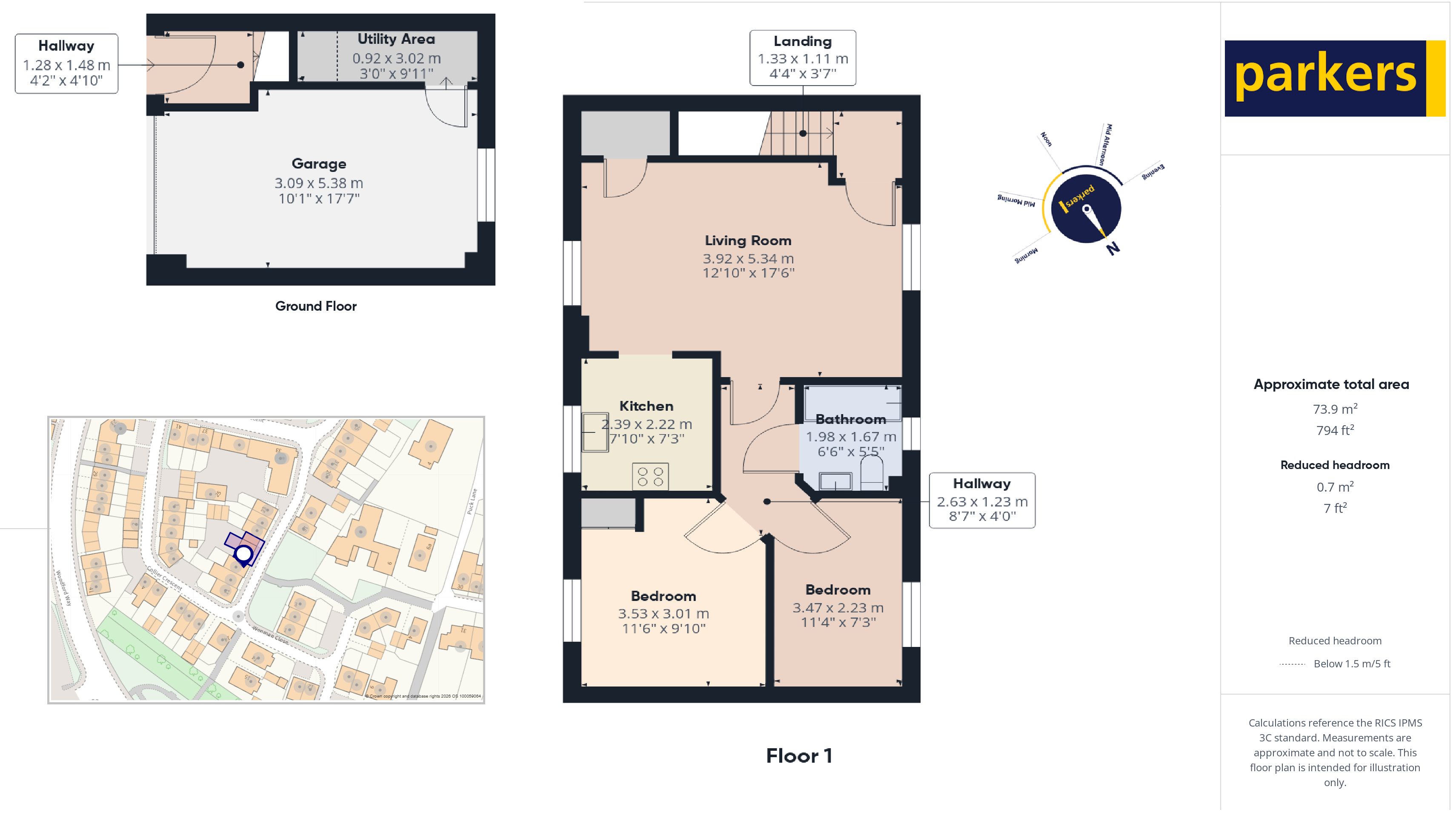 17, Collier Crescent, Oxfordshire floorplan