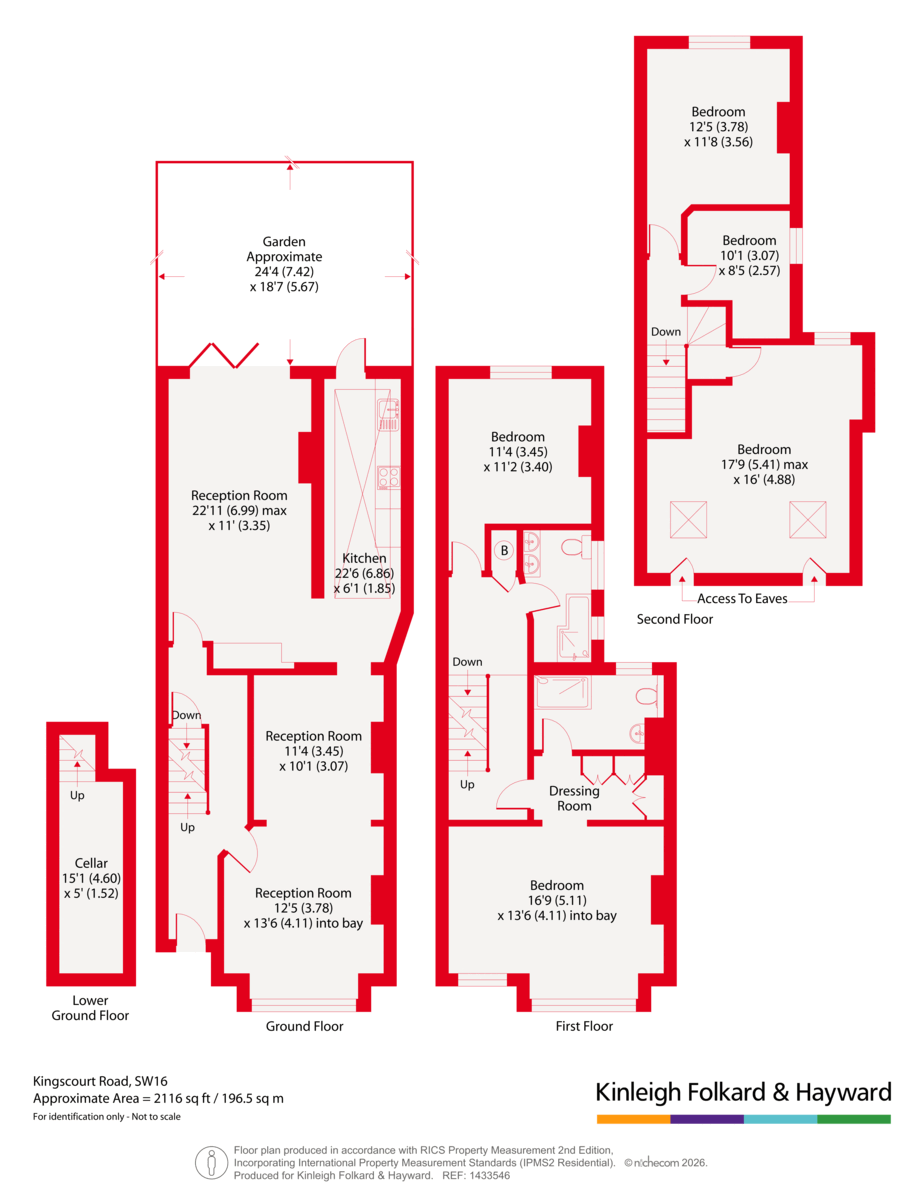 73, Kingscourt Road, London floorplan