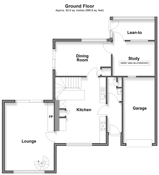 42, Lower Road floorplan