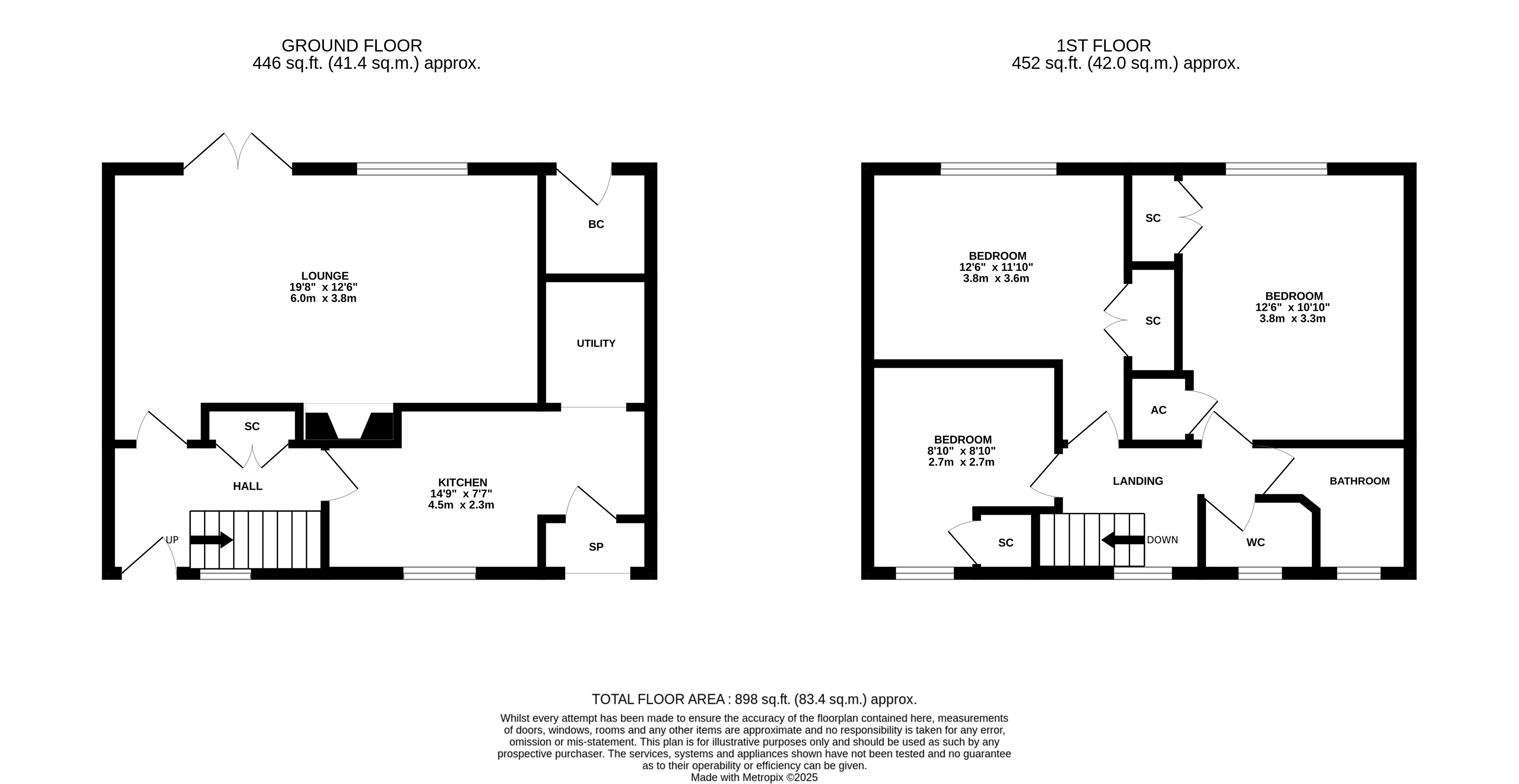 4, Tedder Avenue, Henlow floorplan