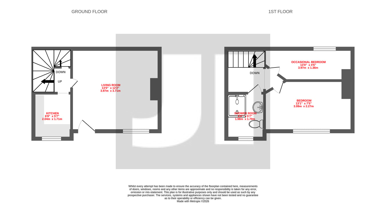 21, Caroline Street, Shipley floorplan