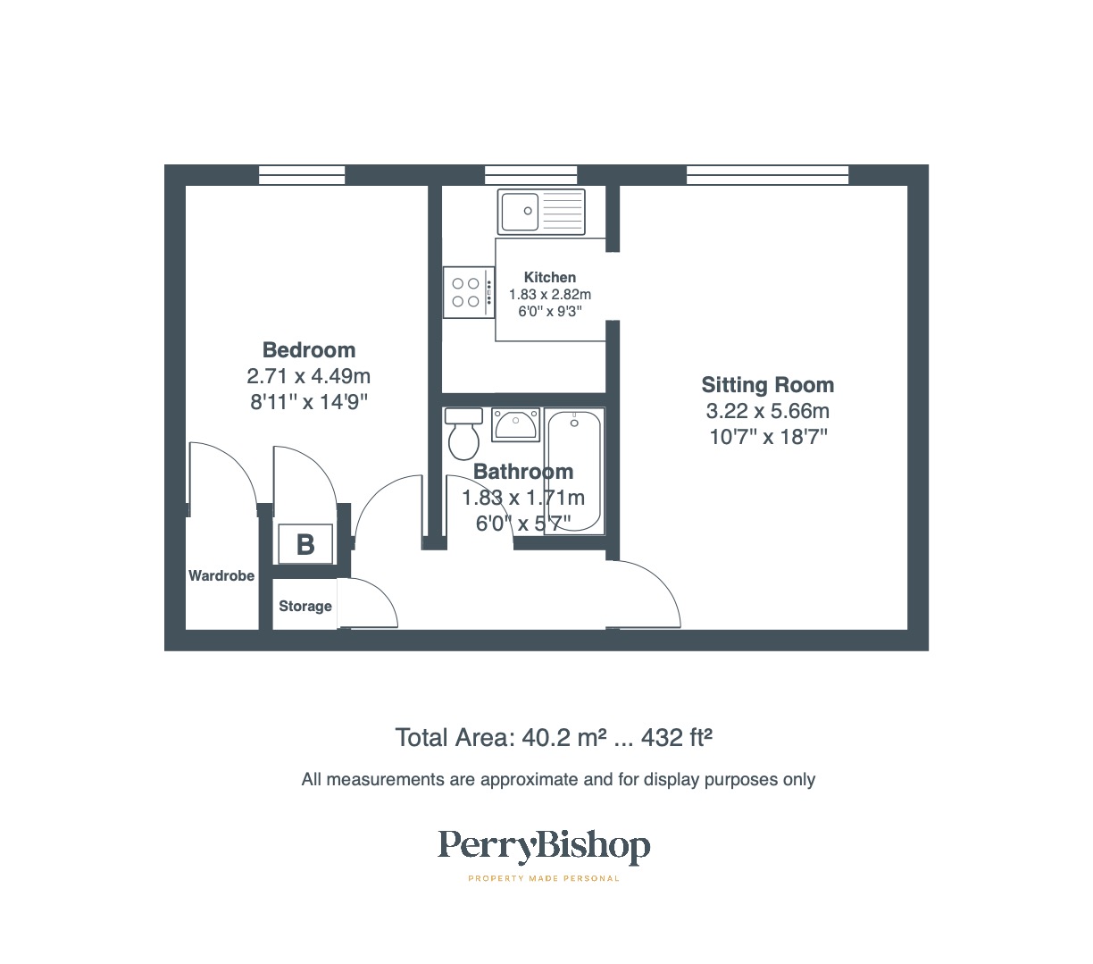 Flat 8 Rivercourt,, Beeches Road, Gloucestershire floorplan