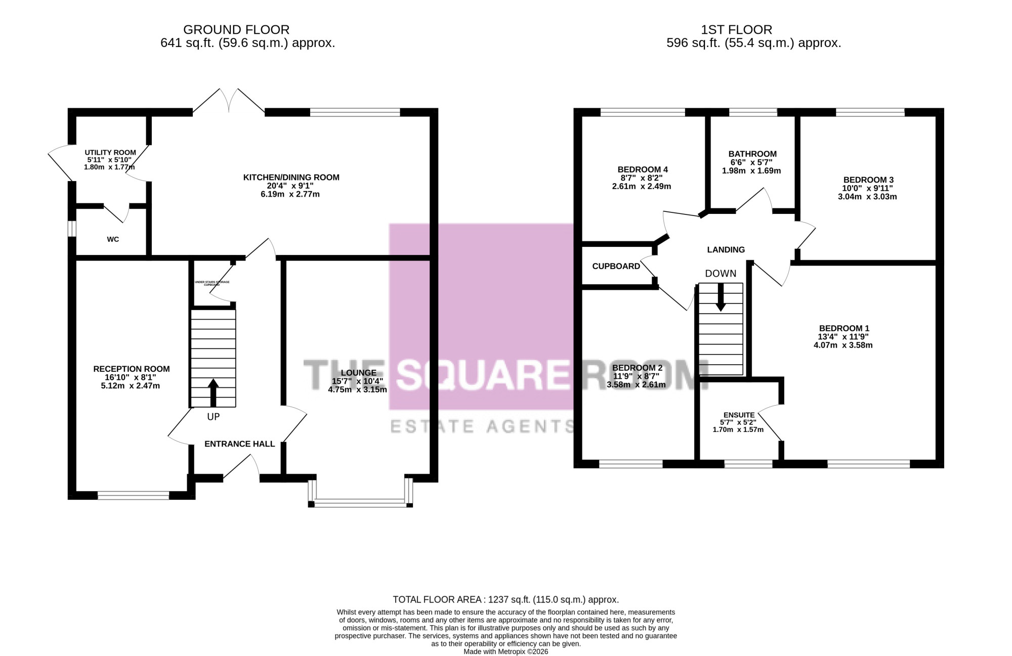 9, Williamson Park Road, Cleveleys floorplan