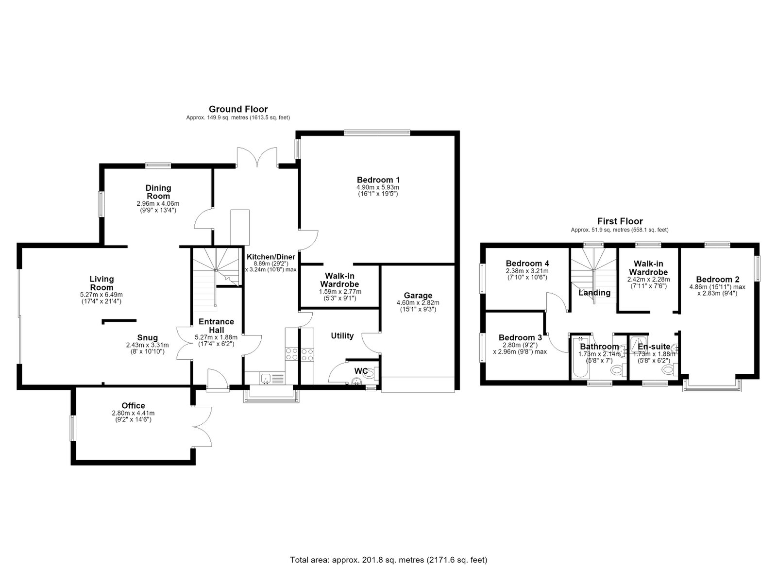 5, Alma Close, Stoke-on-trent floorplan
