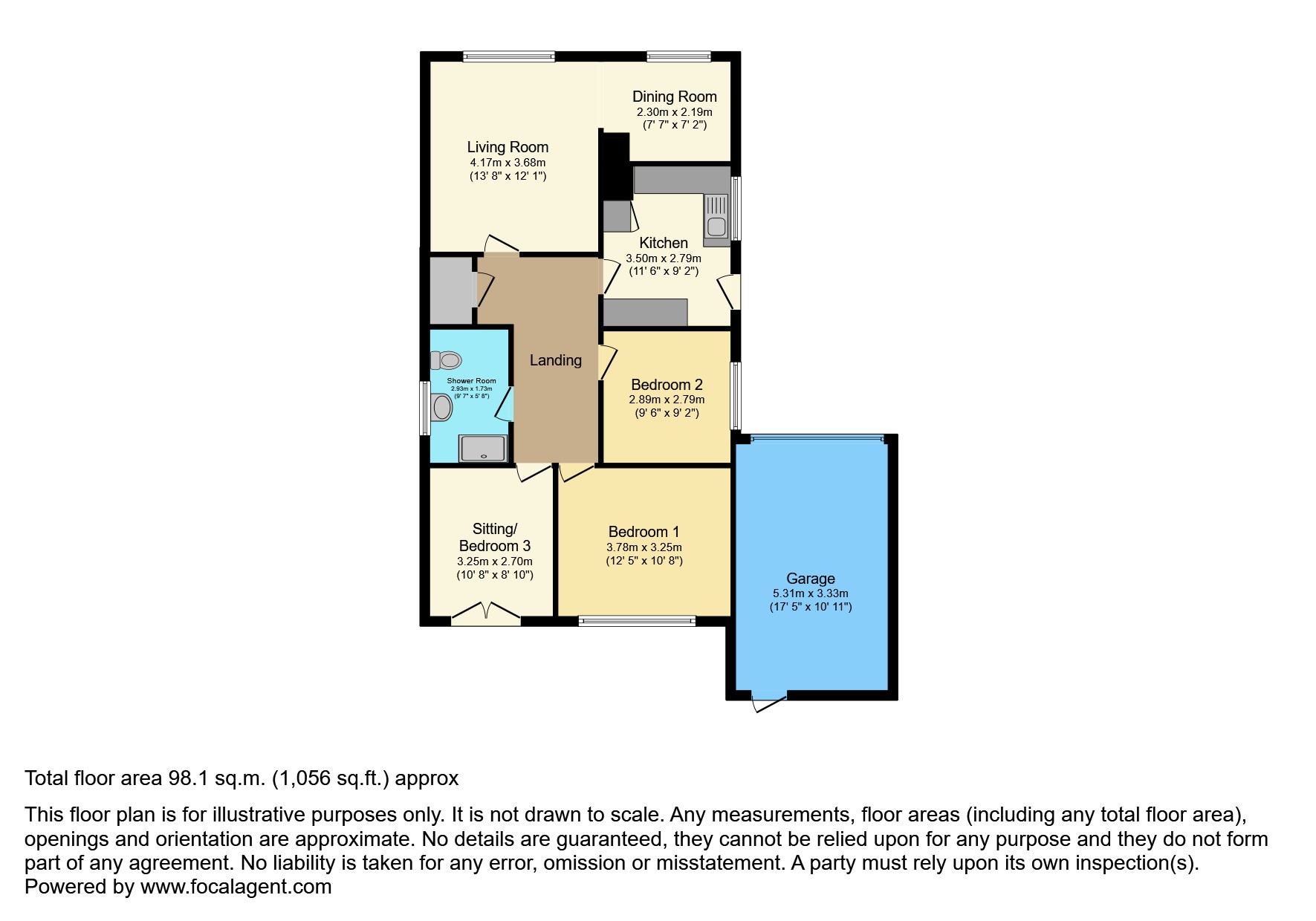 Oaktree Drive, Bilsthorpe, Newark NG22, 3 bedroom detached bungalow for