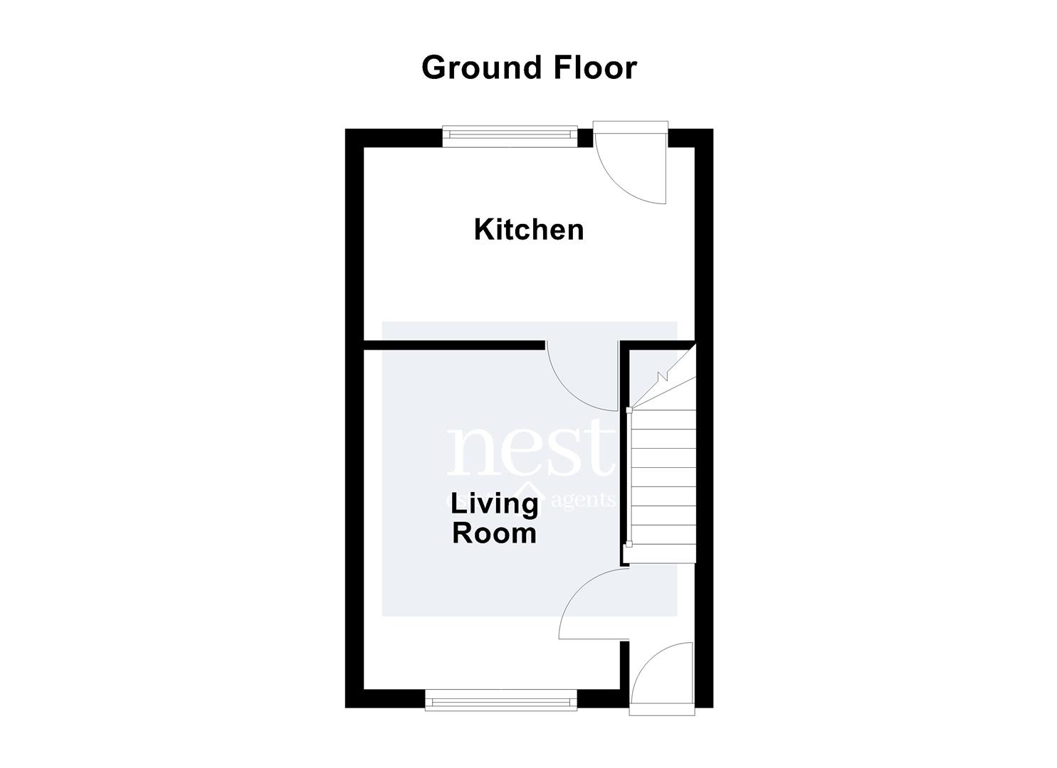 22, King Street, Leicester floorplan