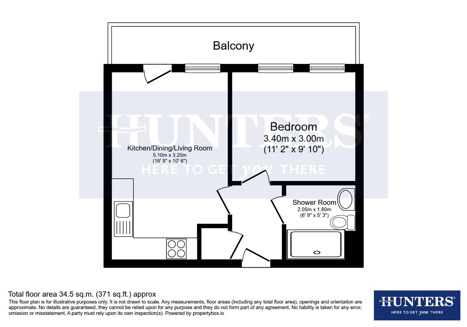Flat 137, La Salle, Chadwick Street, Leeds floorplan