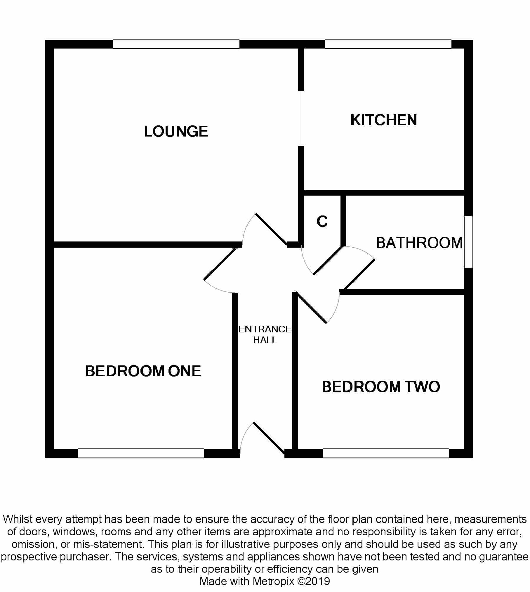 2 Bedrooms Flat for sale in Northleach Close, Worcester WR4