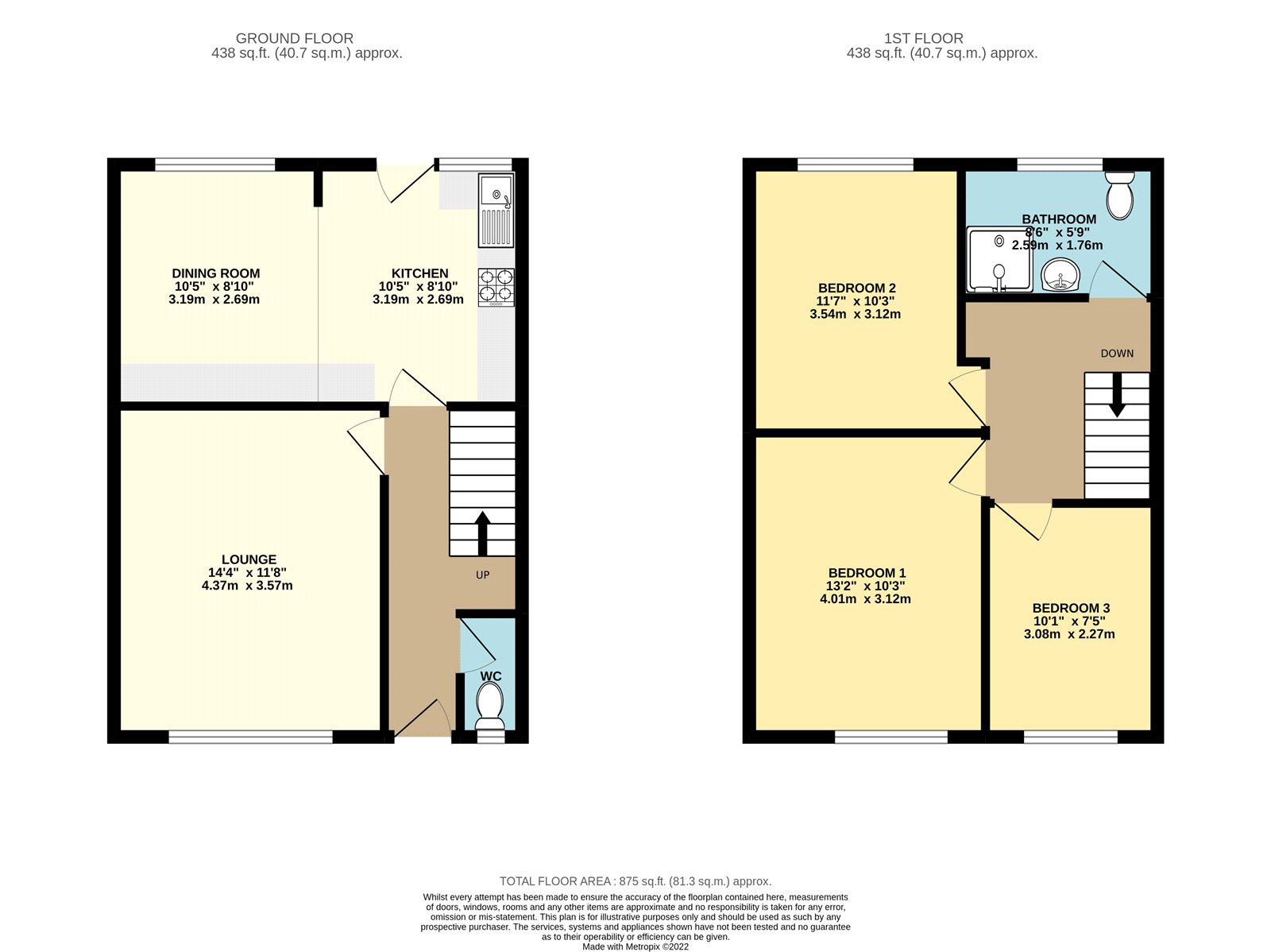 53, Westerdale Way, North East Lincs floorplan