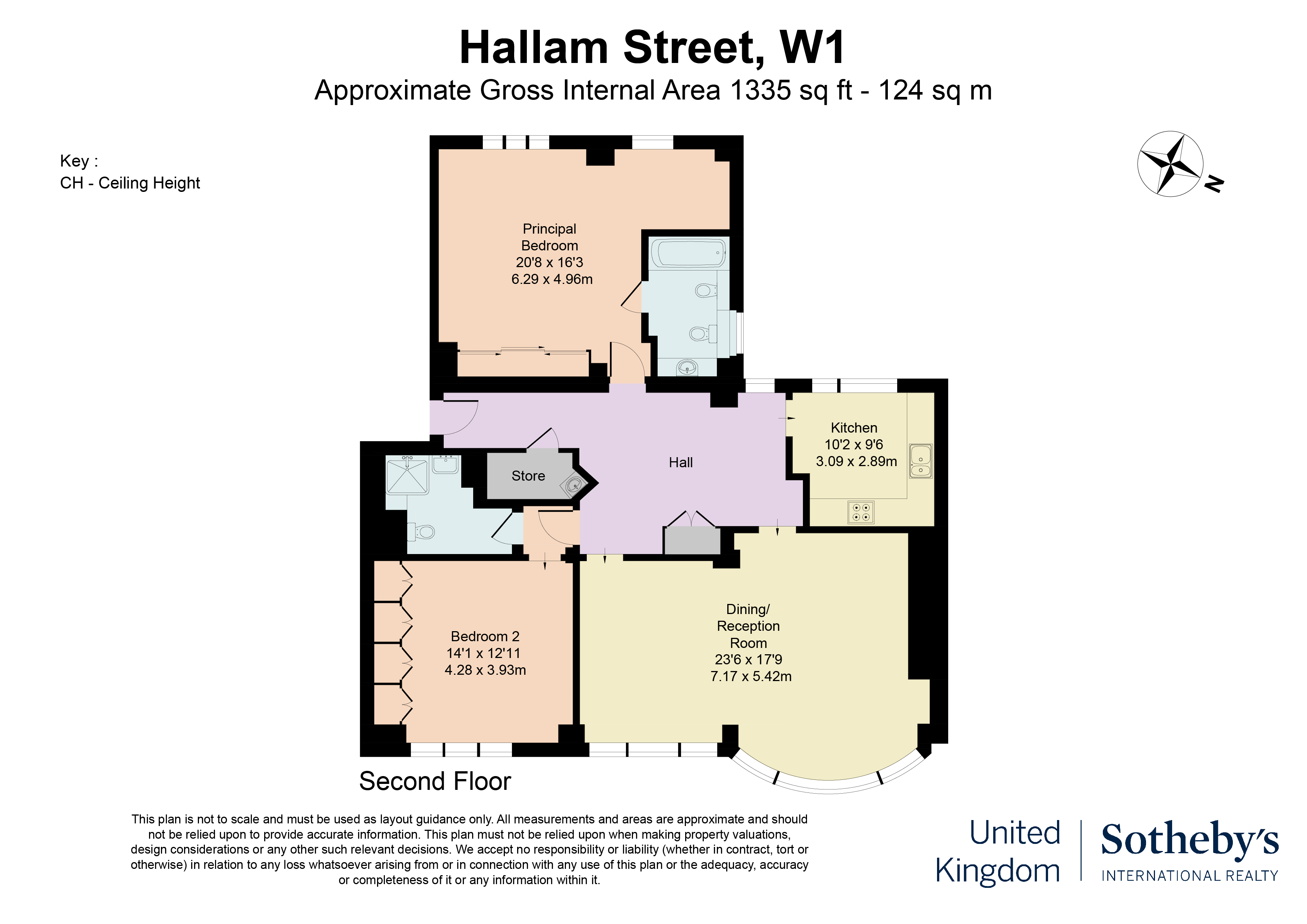 77, 77 Hallam Street, London floorplan