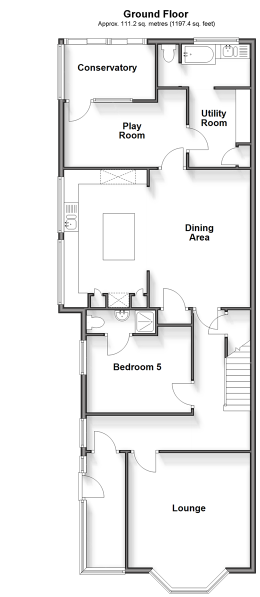 62, Wilton Park Road floorplan