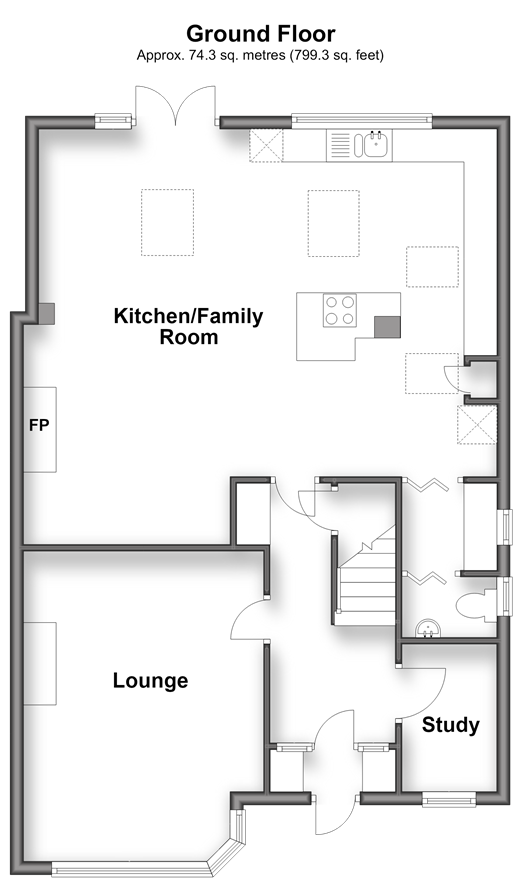 Plantation Lane Bearsted, Maidstone floorplan