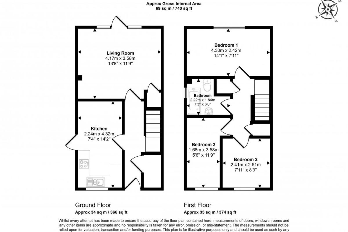 10, Eider Close, Hayes floorplan