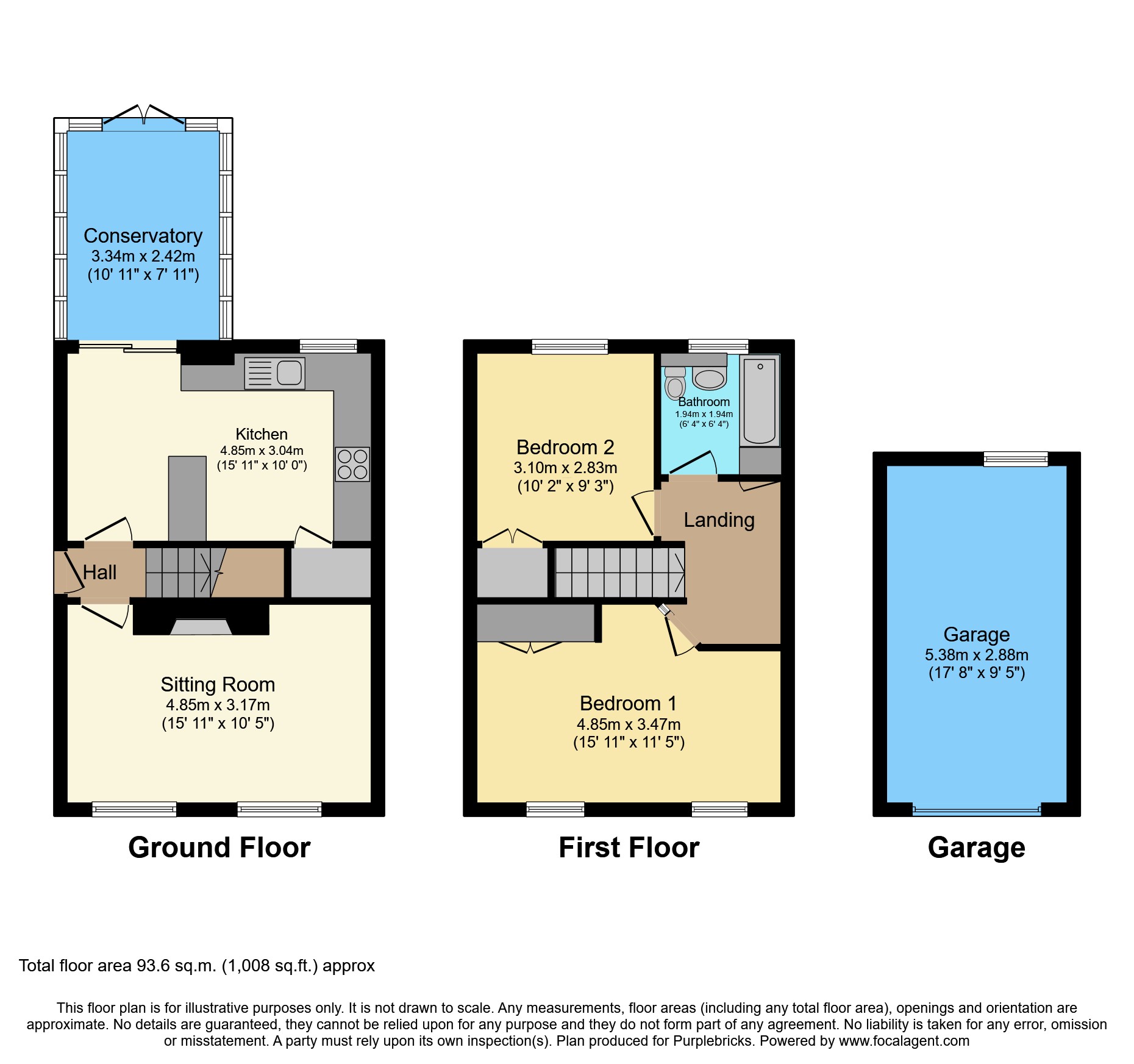 2, Malvern Drive, Milton Keynes floorplan