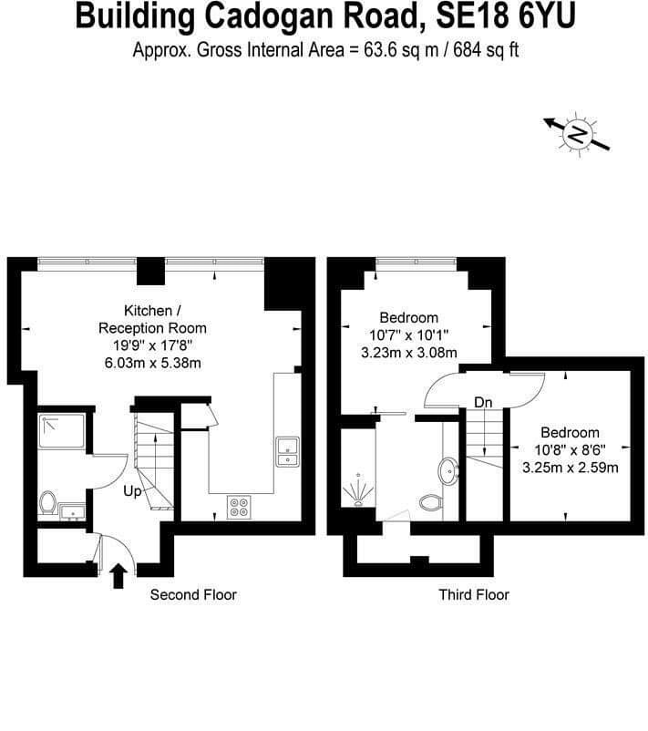 Building 22, Woolwich Riverside floorplan