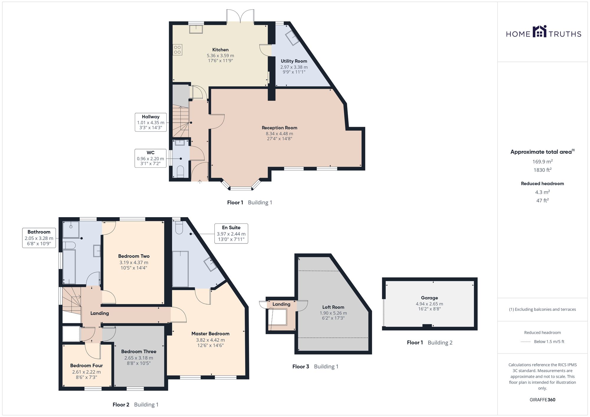 16 Nightingale Way, Chorley floorplan