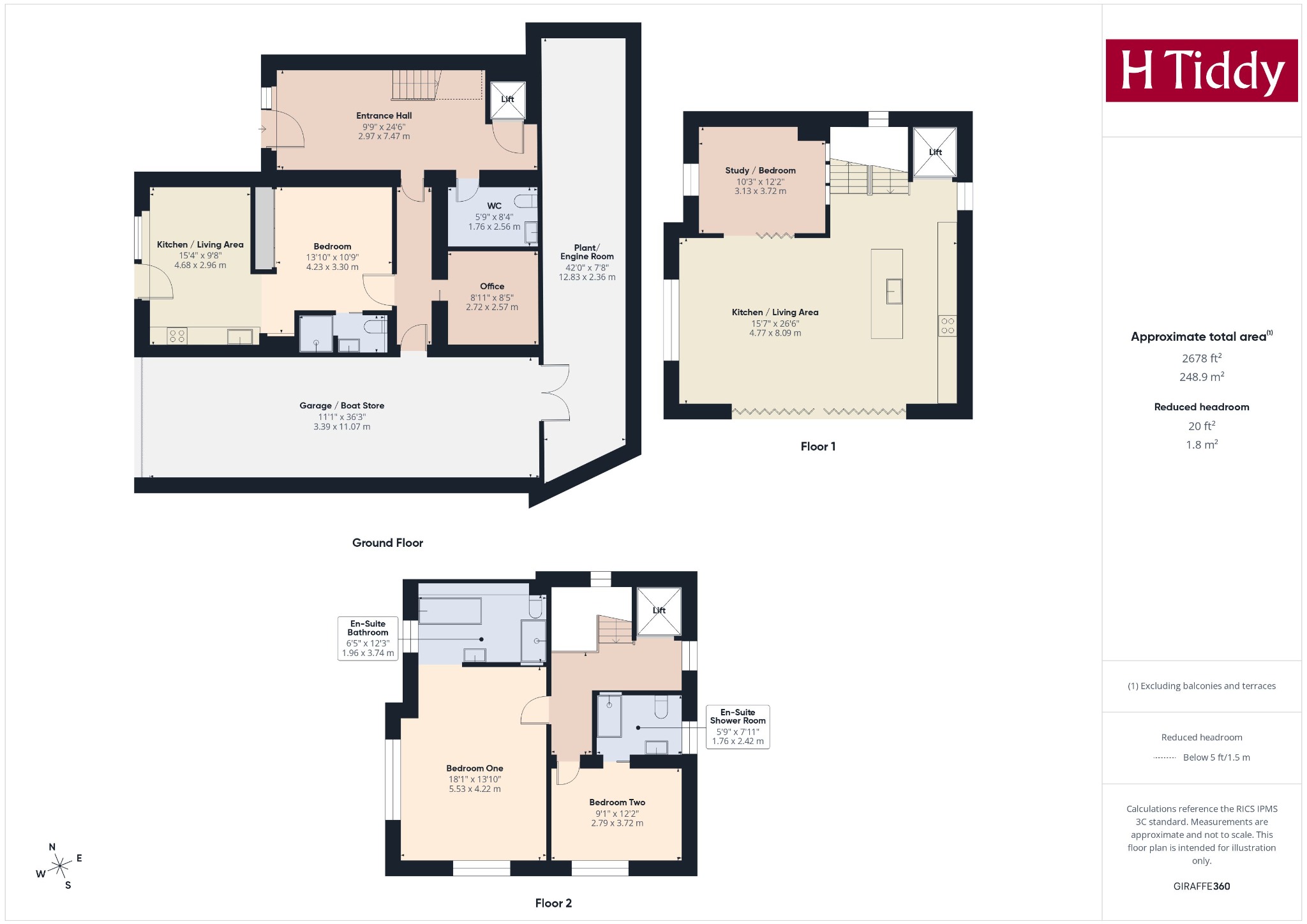 Poldalla, Well Lane, Truro floorplan