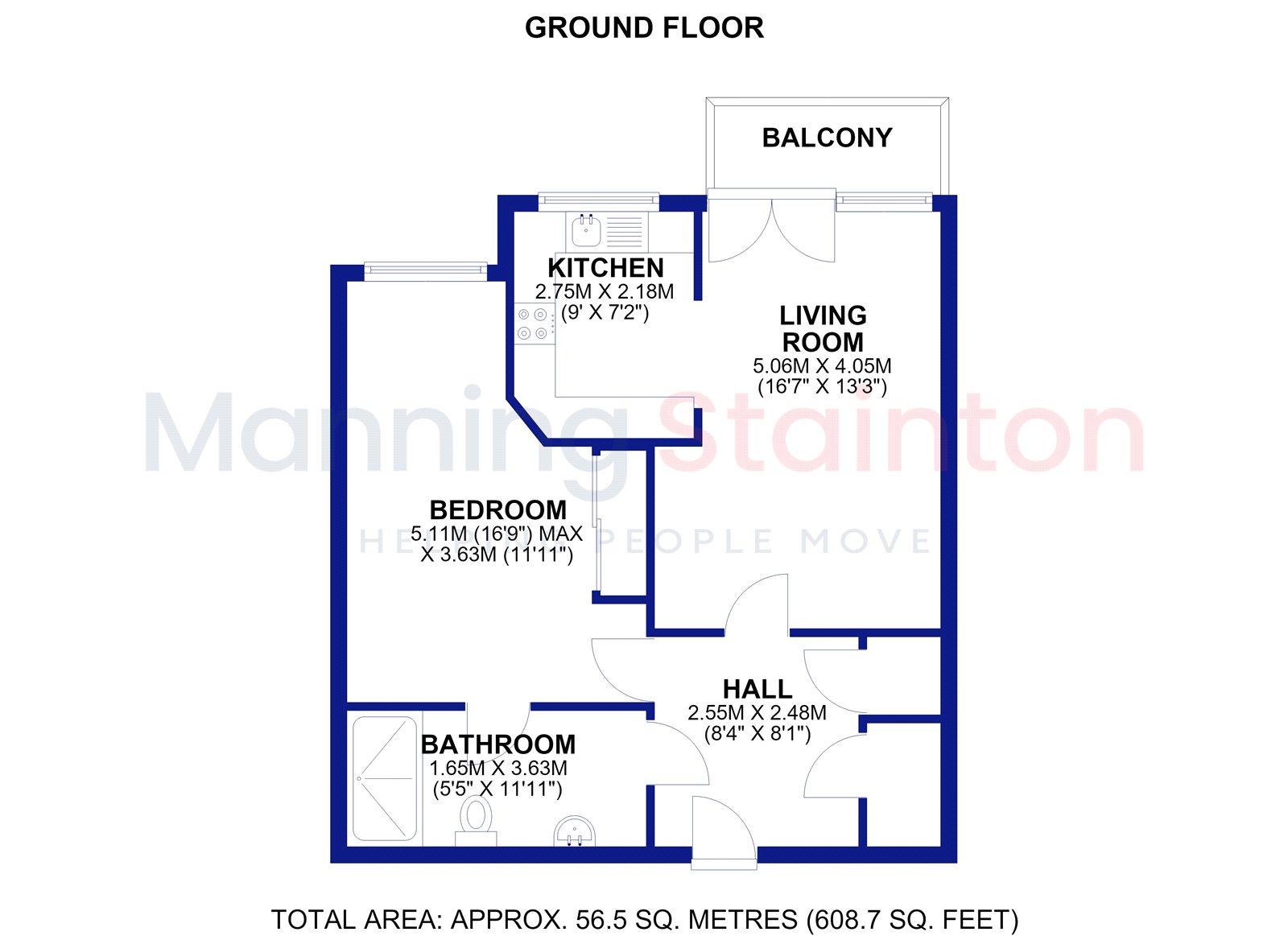 The Laureates, Guiseley floorplan