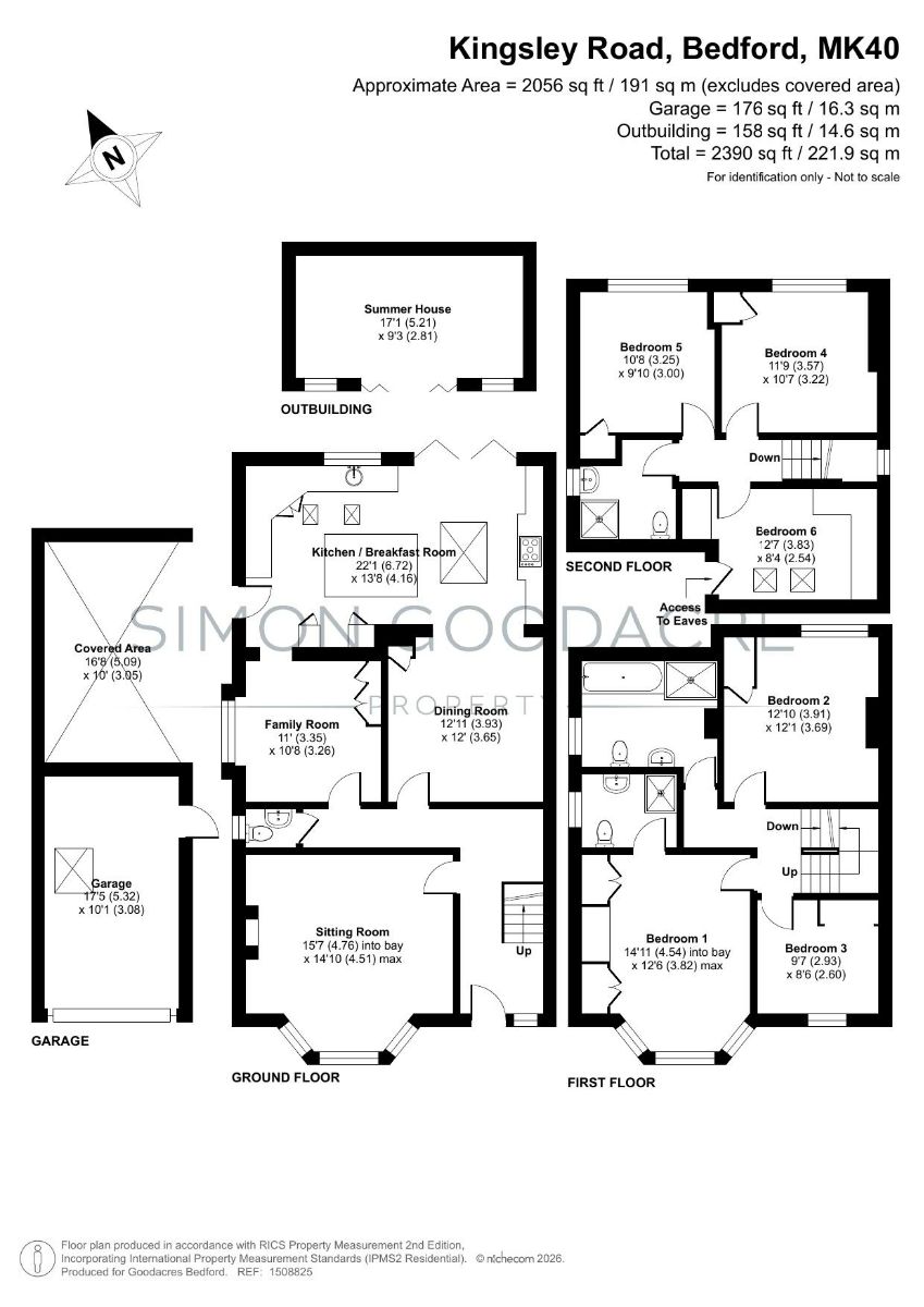 14 Kingsley Road, Bedford floorplan